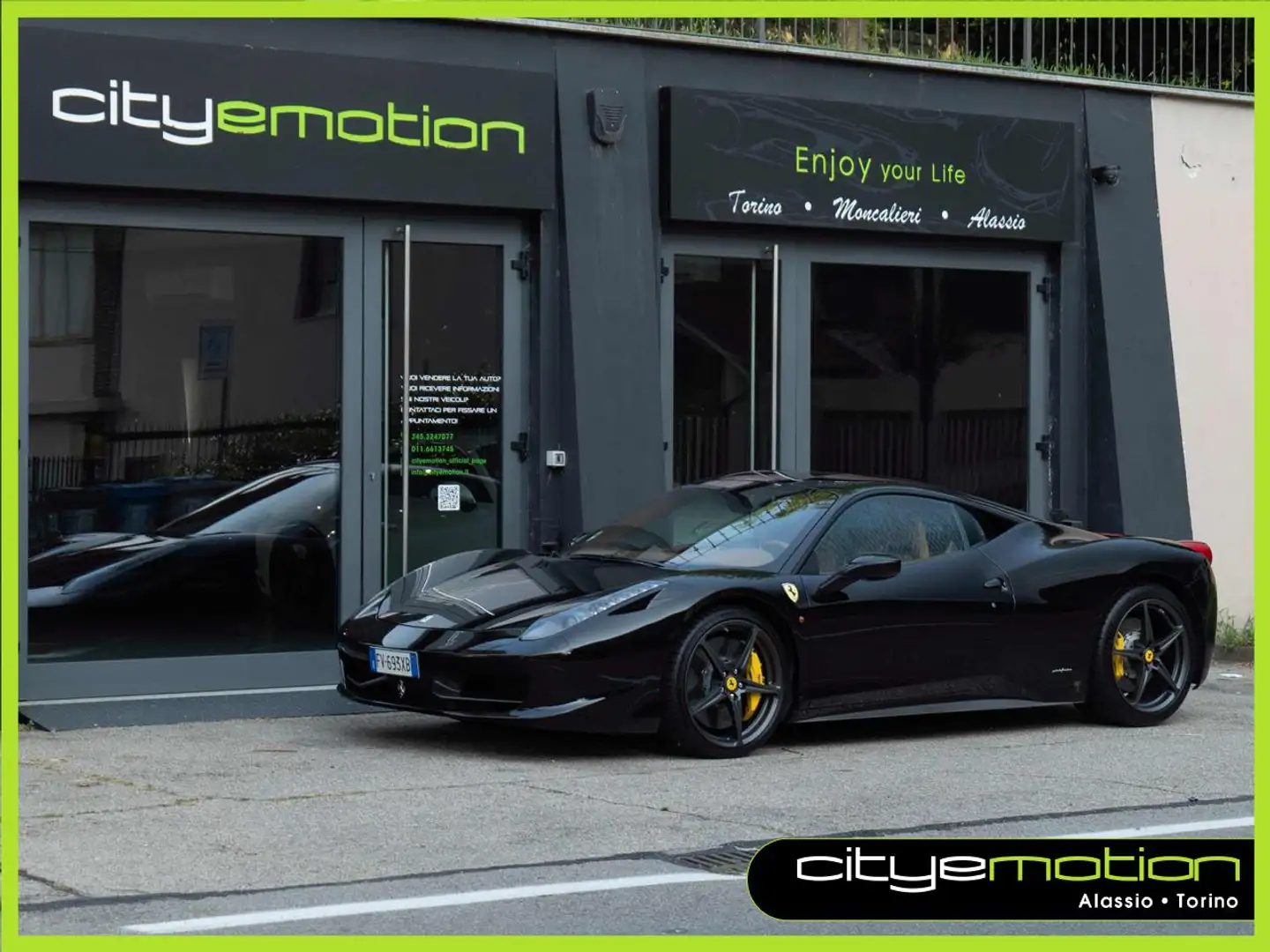 Ferrari 458 PERFECT CONDITION + SEDILI CARBONIO Siyah - 1
