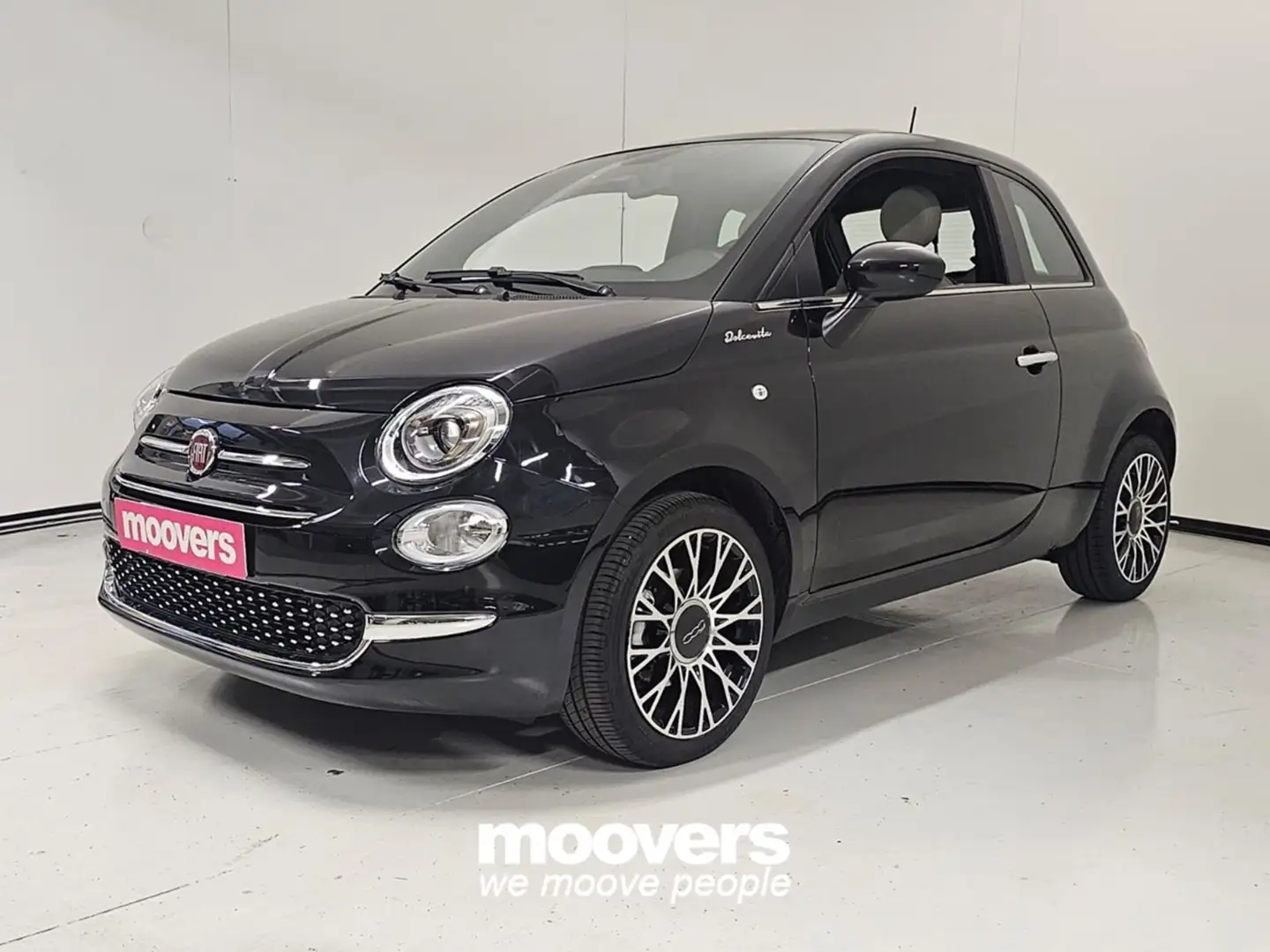Fiat 500 1.0 Hybrid Dolcevita *Tetto panoramico* Grijs - 1