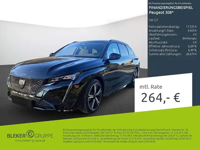 2023 Peugeot 308 in Black for sale