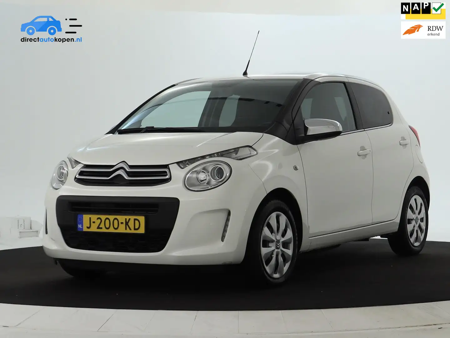 Citroen C1 1.0 VTi Feel AIRCO | Bluetooth | 72PK Blanco - 1
