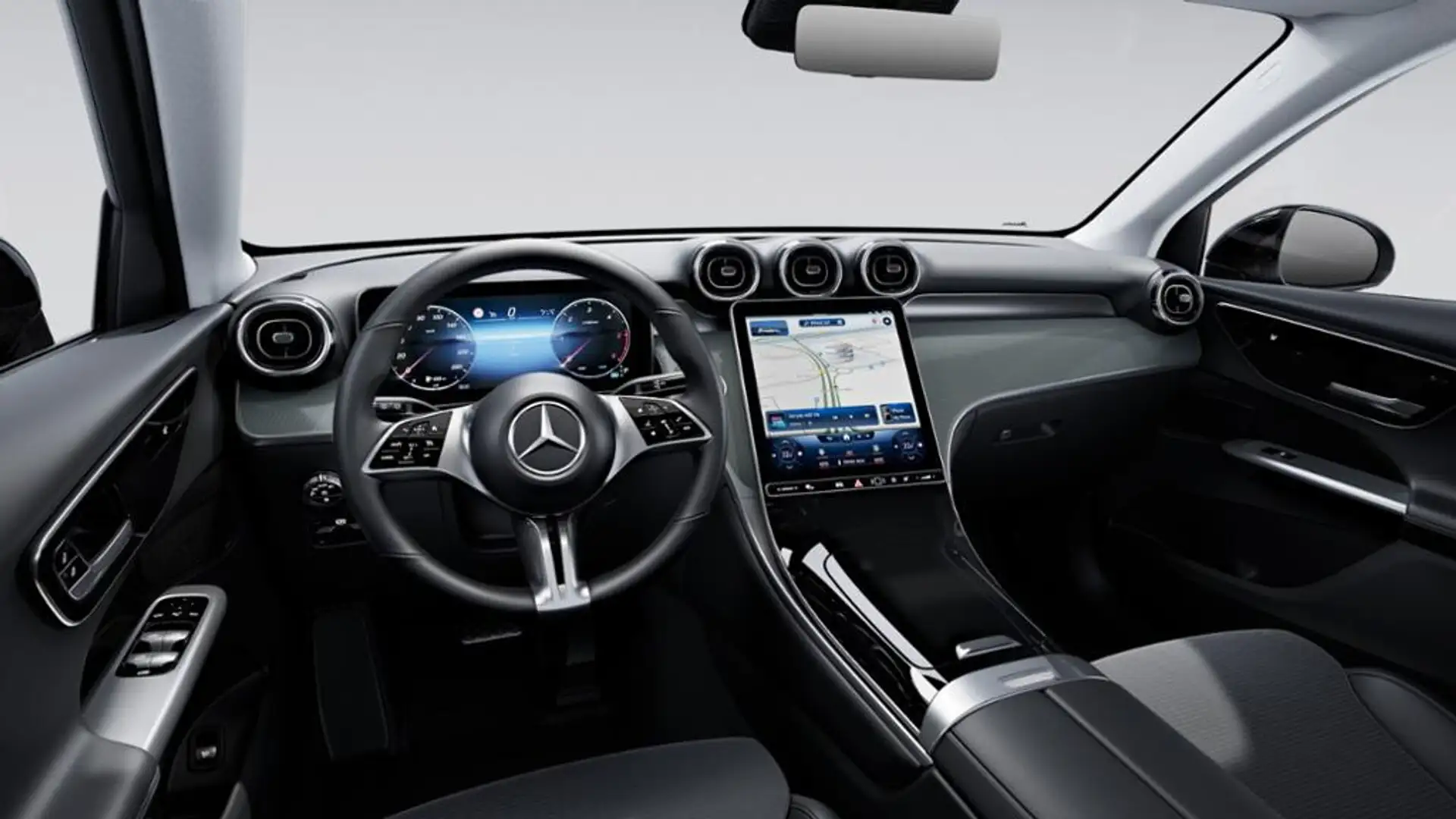 Mercedes-Benz GLC 220 d 4M Avantgarde/Digital Light/360Cam Schwarz - 2