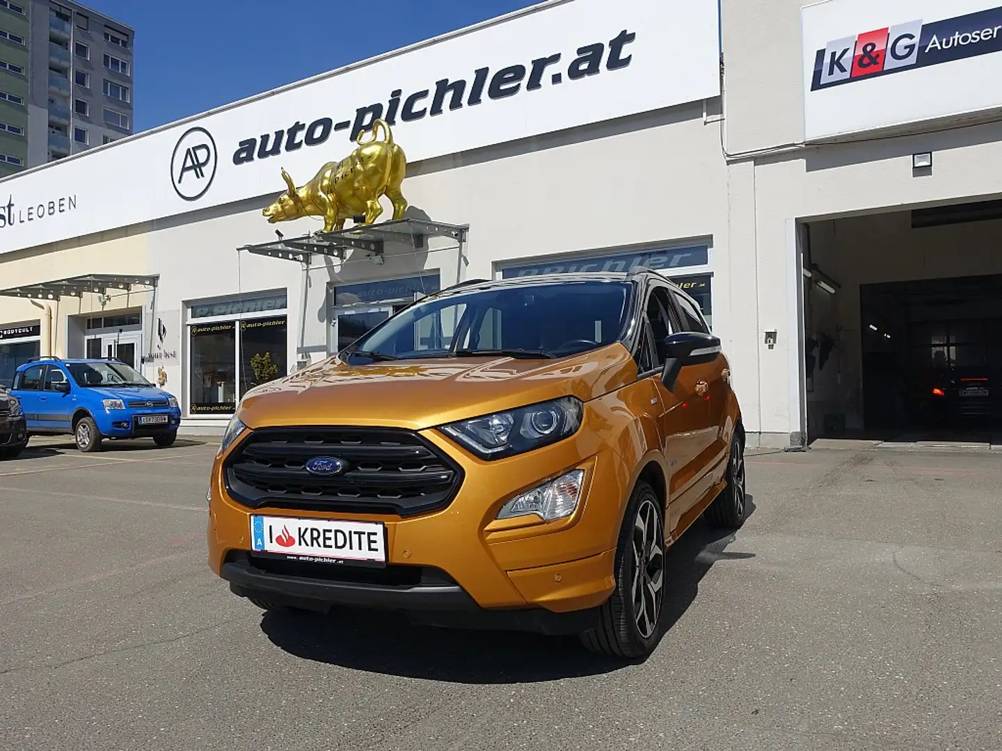 Ford EcoSport 1.5 EcoBlue TDCi AWD ST-Line Naranja - 1