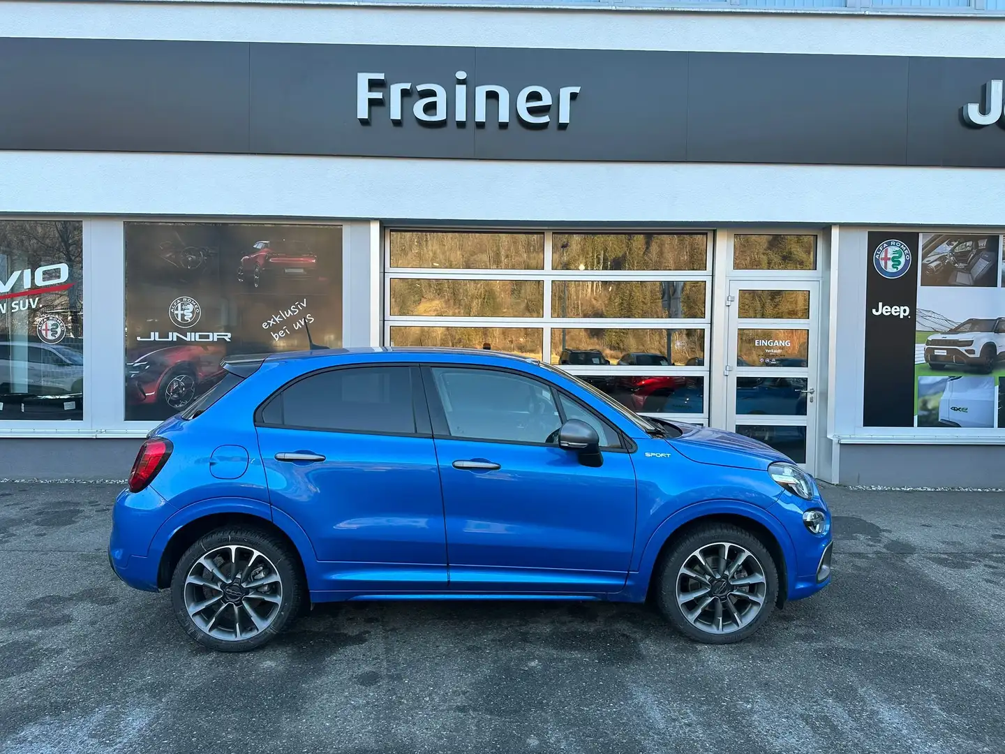 Fiat 500X Sport Hybrid 7-Gang DCT 130 PS Blau - 1