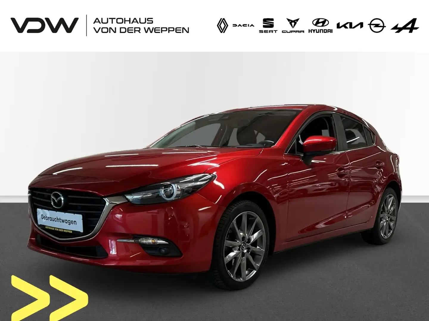 Mazda 3 Lim. Kizoku Klima Xenon Navi Rückfahrkamera Rot - 1