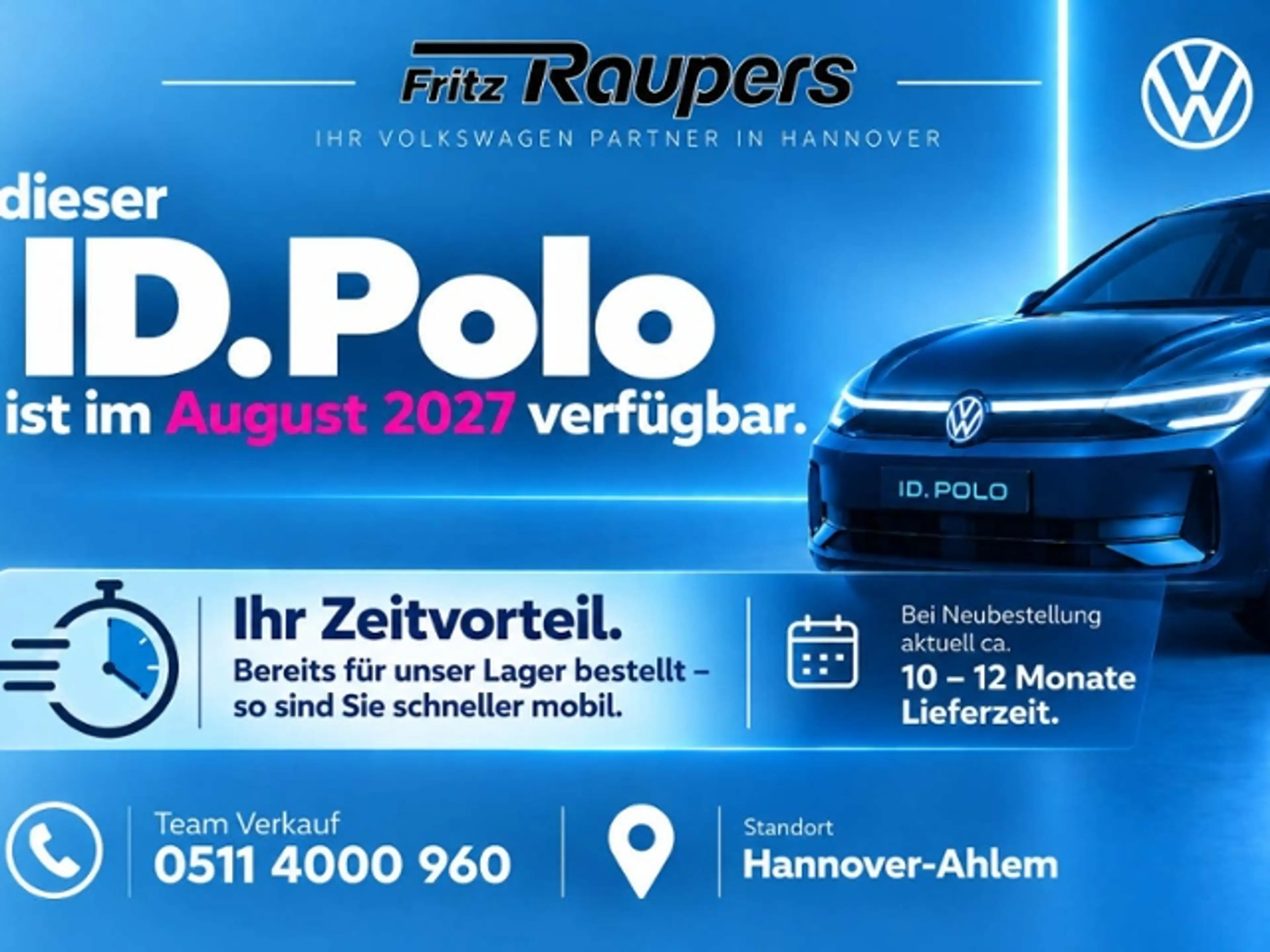 Volkswagen ID. Polo Trend 37 kWh 1-Gang-Automatik — photo 2