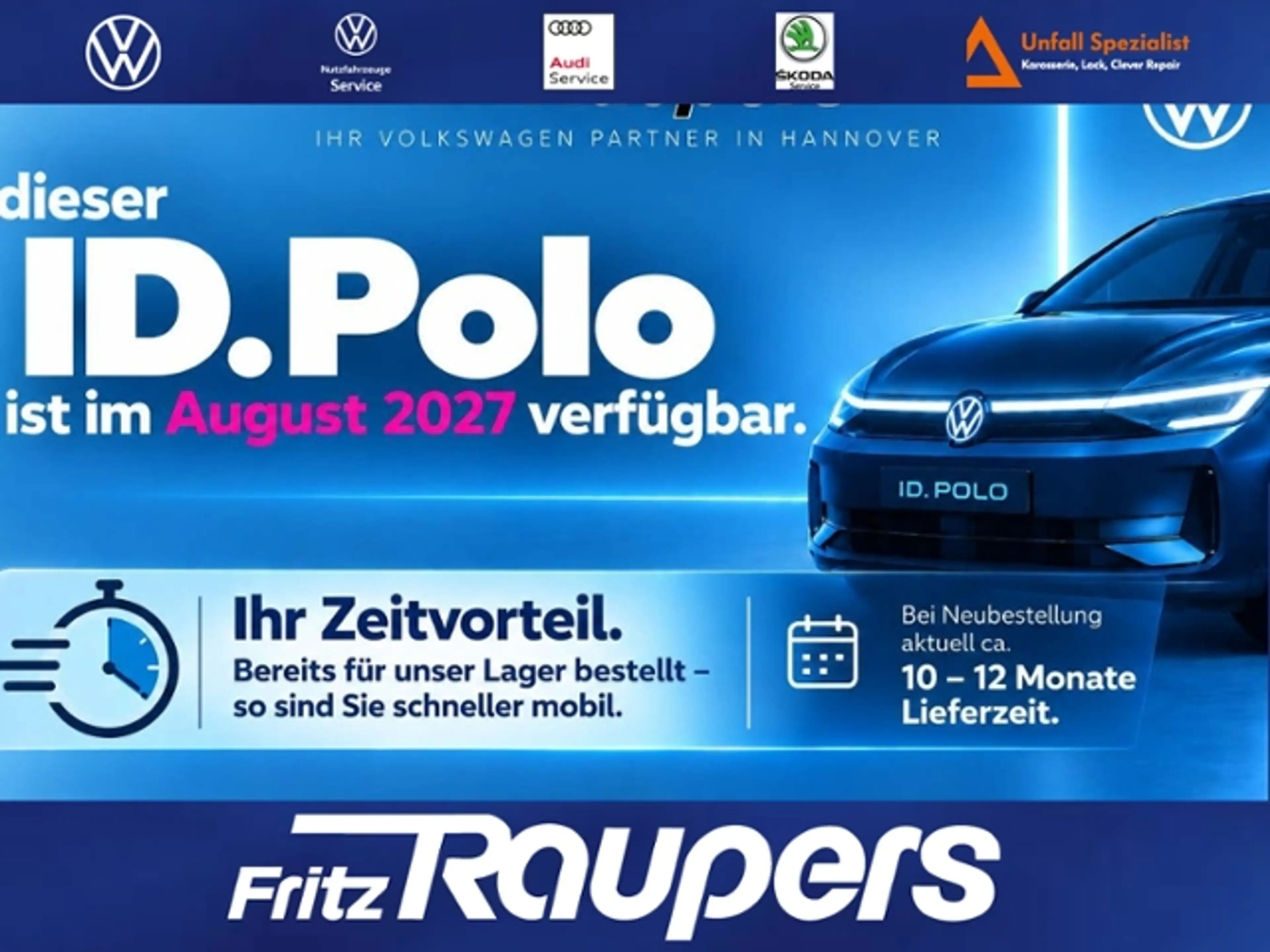 Volkswagen ID. Polo Trend 37 kWh 1-Gang-Automatik
