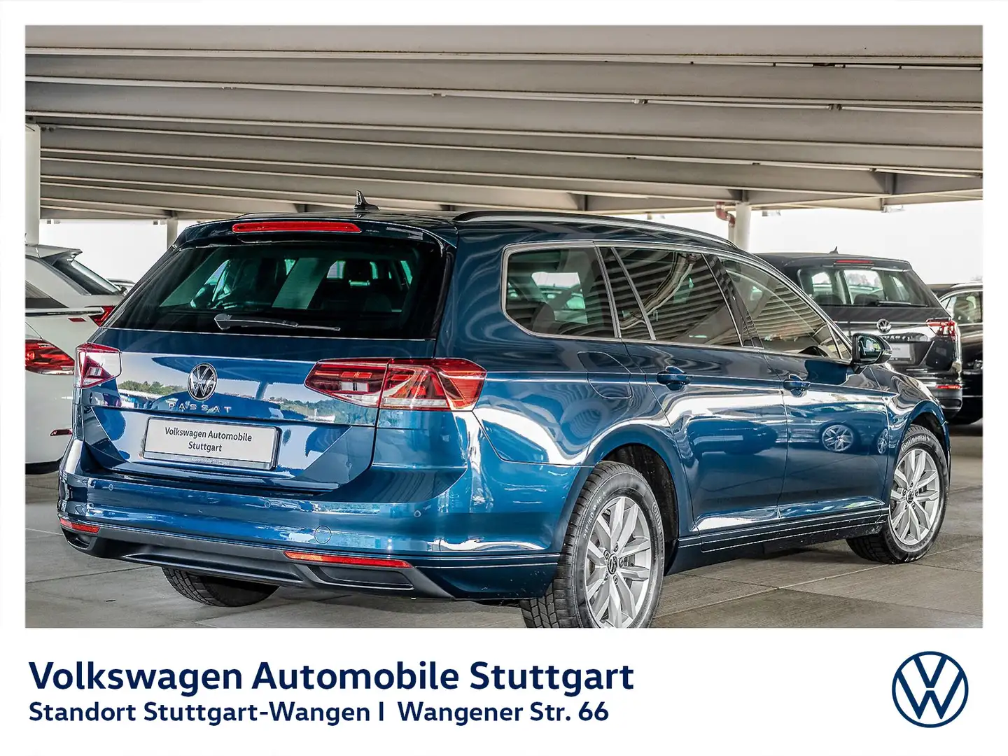 Volkswagen Passat Variant Business 2.0 TDI DSG Navi LED AHK Blau - 2