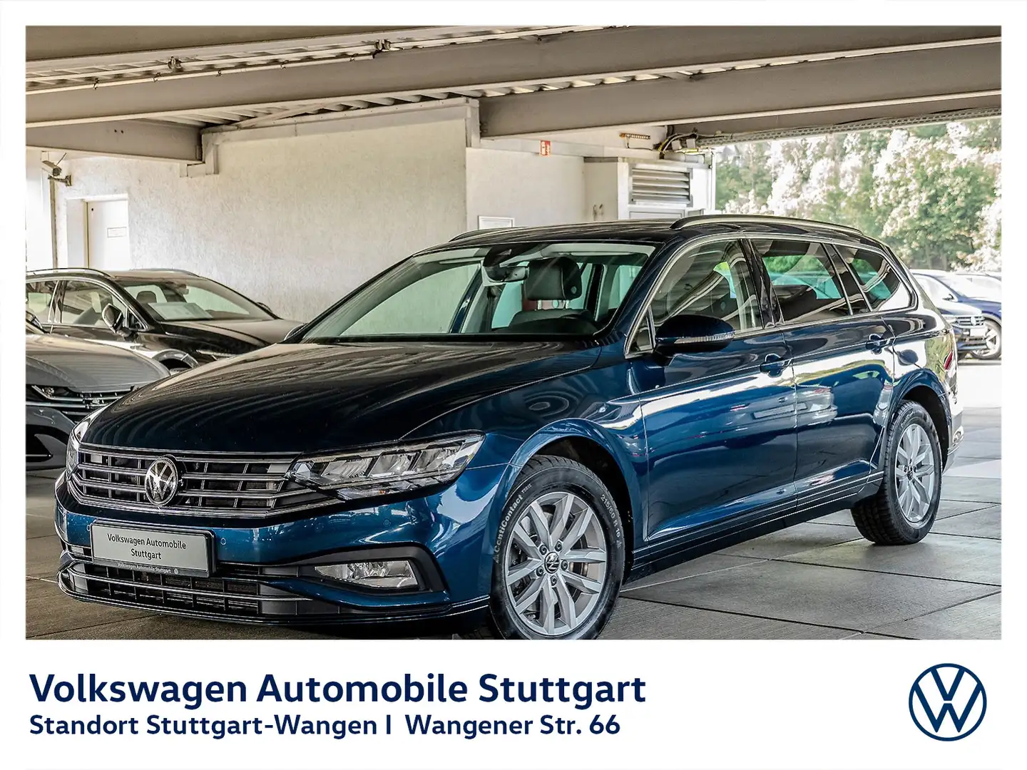 Volkswagen Passat Variant Business 2.0 TDI DSG Navi LED AHK Blau - 1