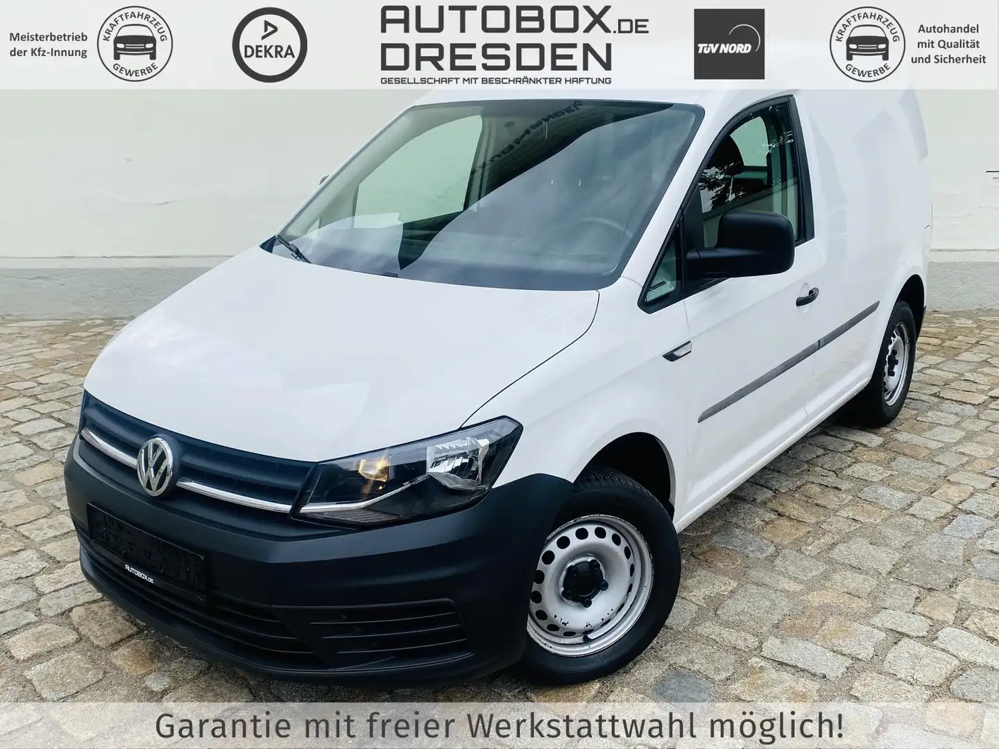 Volkswagen Caddy Kasten 2.0 TDI EcoProfi +KLIMA+ Weiß - 1