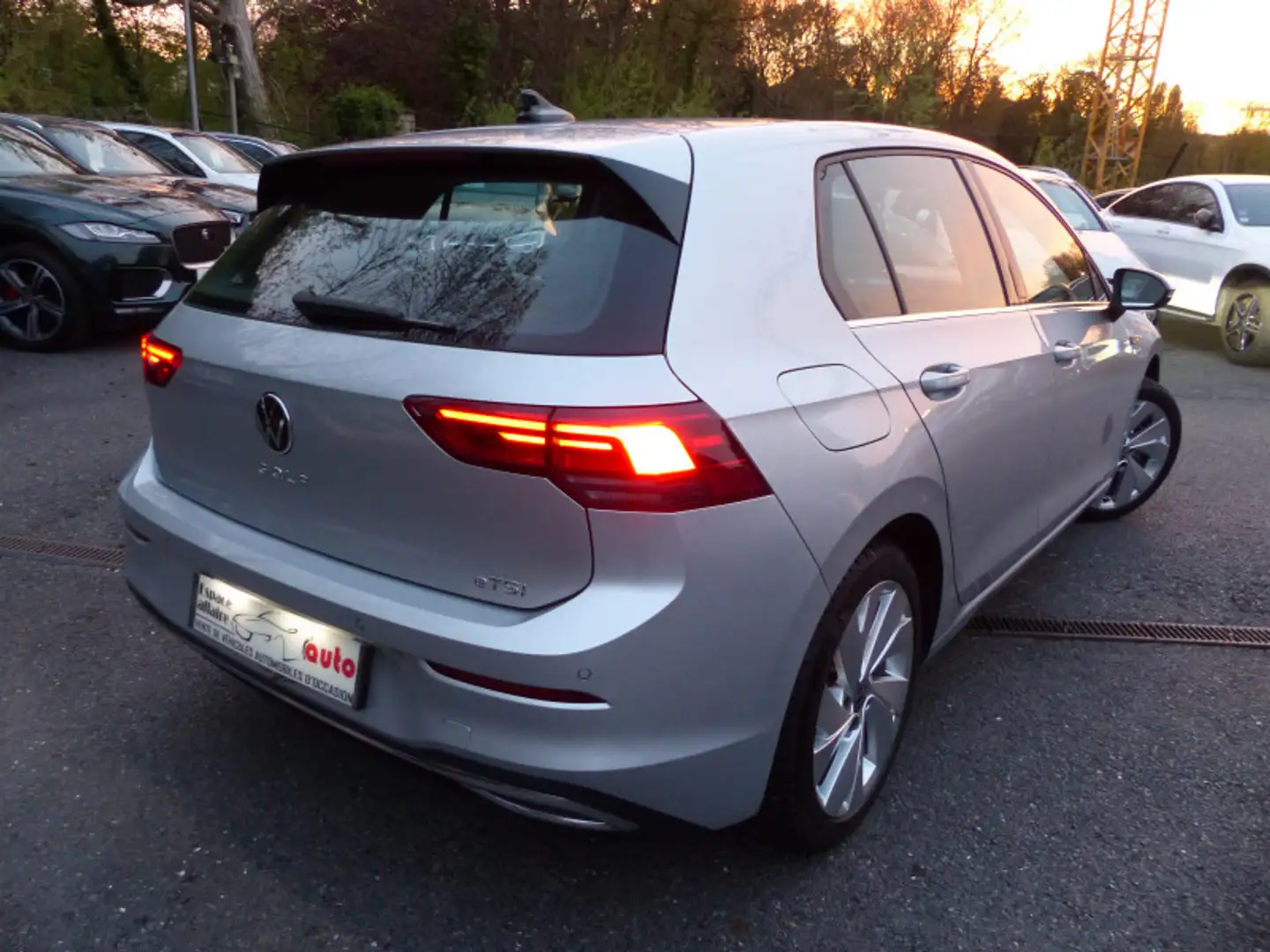 Volkswagen Golf 1.5 ETSI OPF 130CH STYLE 1ST DSG7 Gris - 2