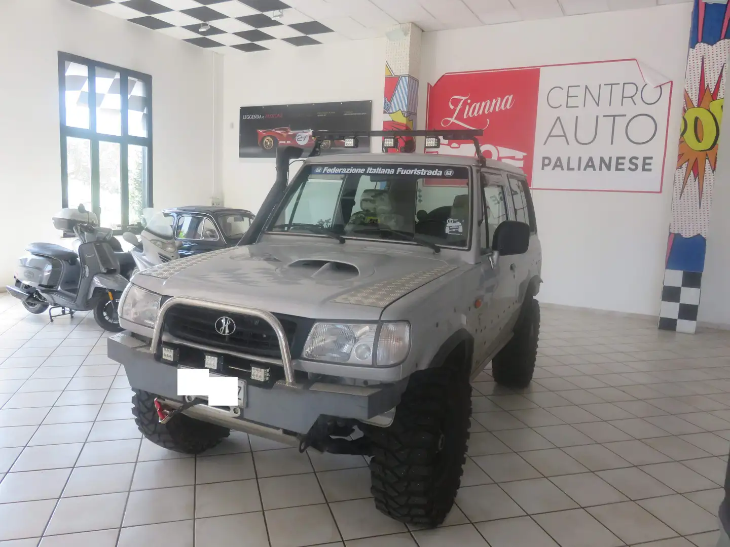 Hyundai Galloper Galloper 3p 2.5 tdi Max c/airbag Srebrny - 2