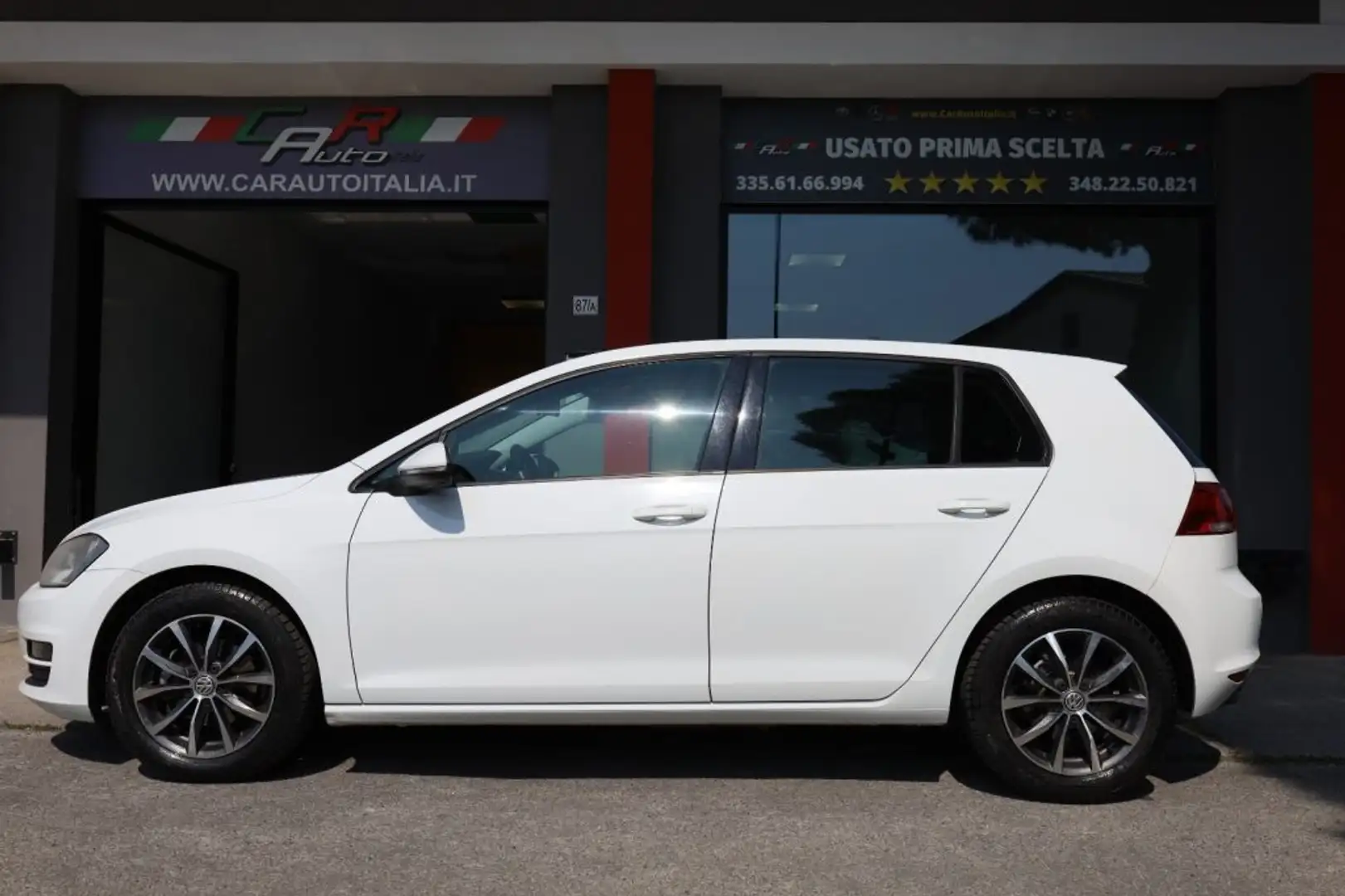Volkswagen Golf 7 Berlina 1.6 TDI Ideale per NEOPATENTATI USB Tel Bianco - 2