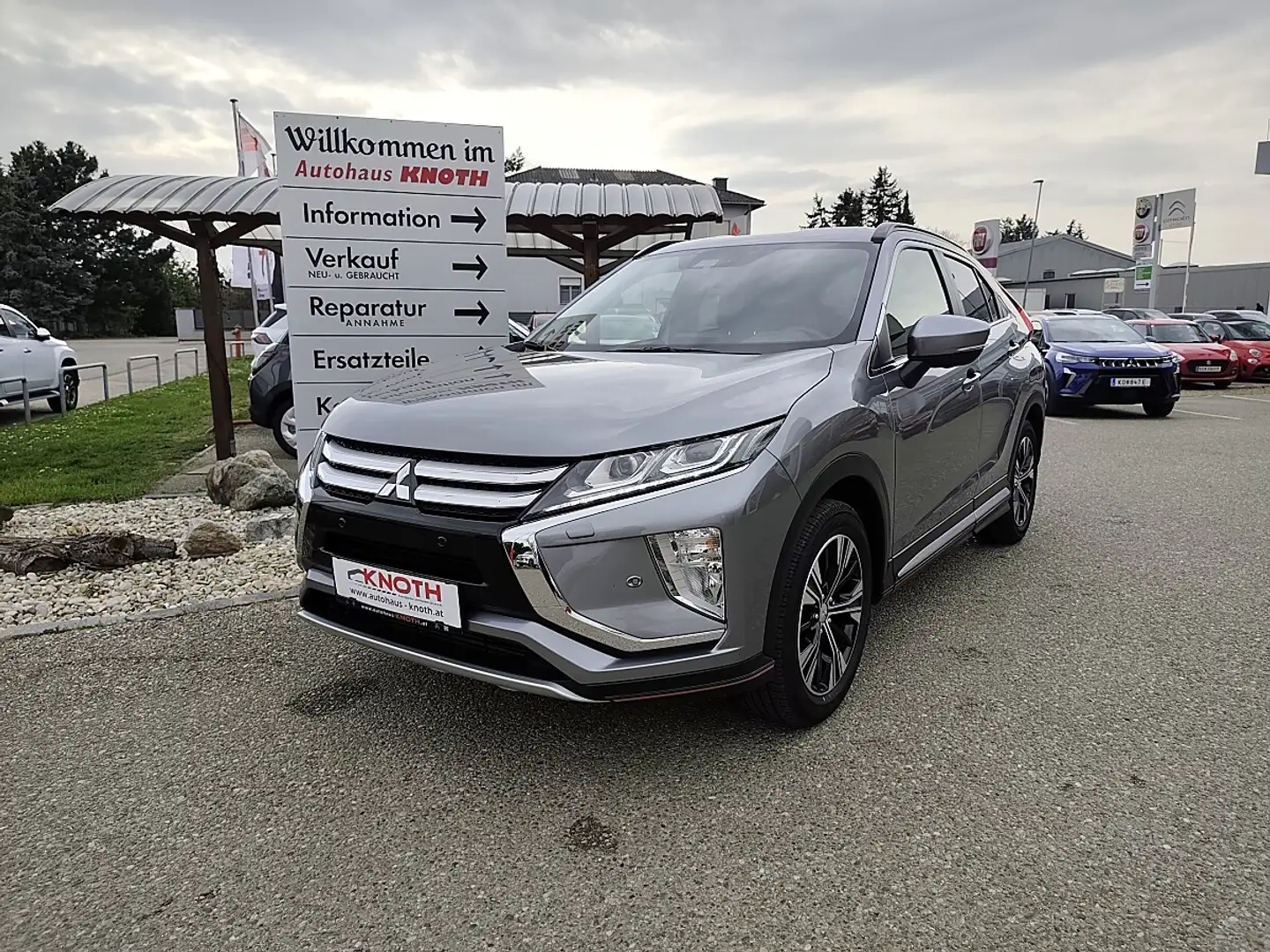 Mitsubishi Eclipse Cross 1,5 TC 2WD Intense+ Aut. Grau - 1