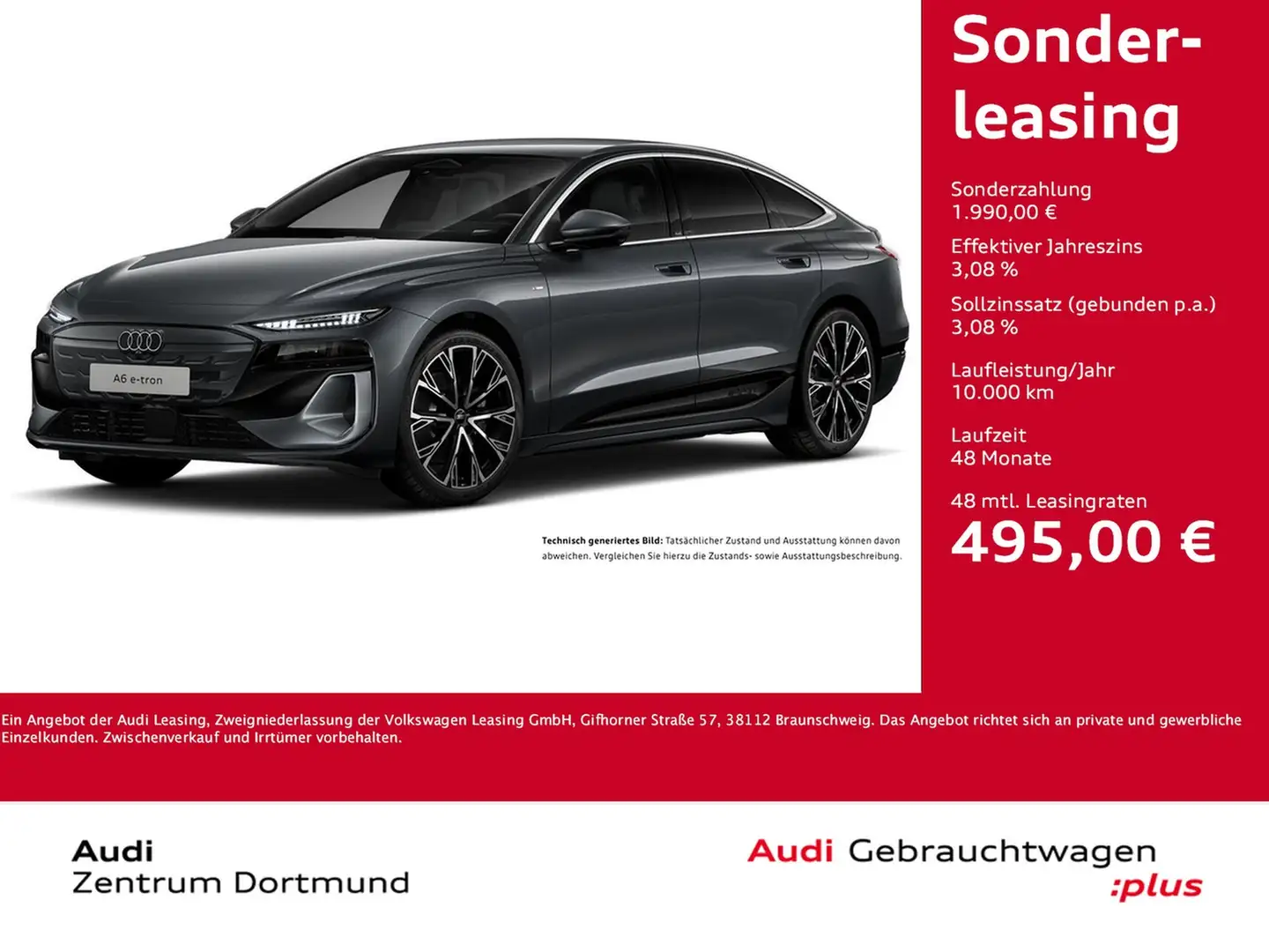 Audi A6 e-tron Sportback S LINE WÄRMEPUMPE AHK 360CAM Grau - 1