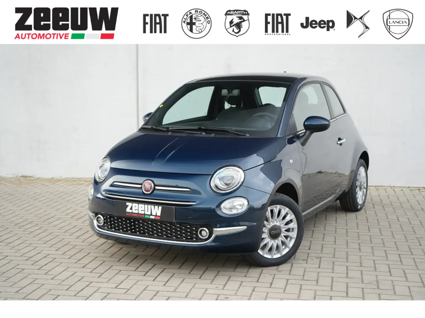 Fiat 500 1.0 Hybrid 70 PK Dolcevita | Carplay | Clima | Pan Blau - 1