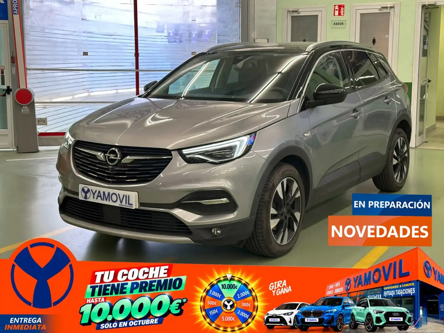 Opel Grandland X 1.2T S&S Ultimate 130 Gris - 1