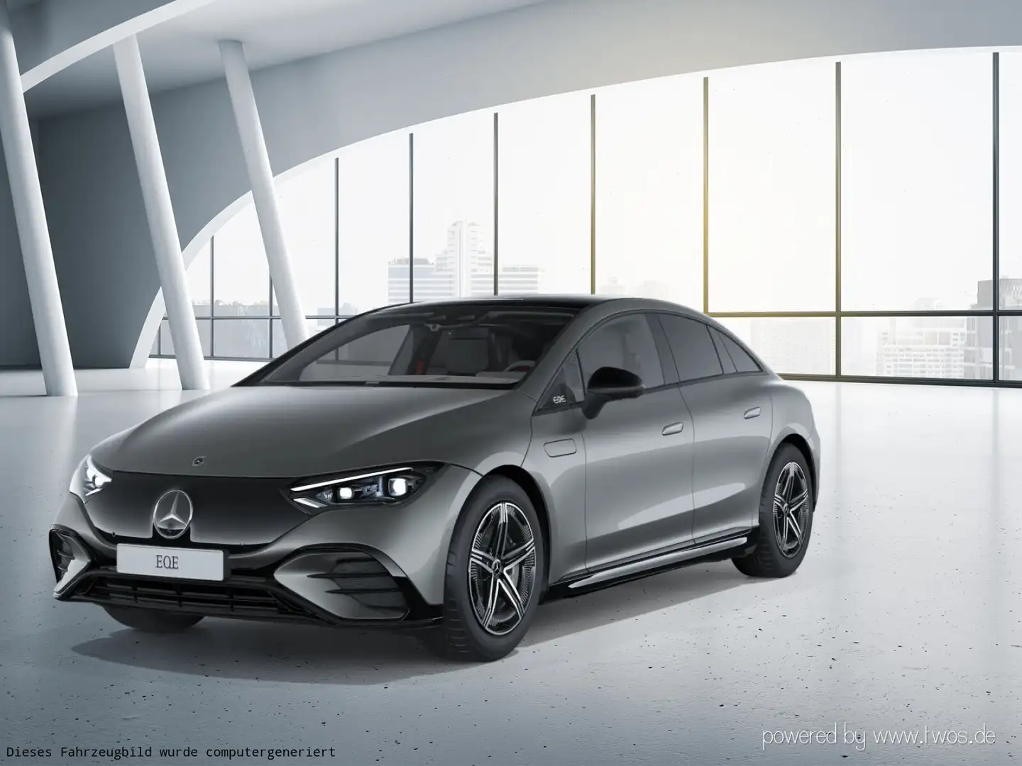 Mercedes-Benz EQE 350 EQE 350 AMG Premium Pano Night Burmester AMG Line Grau - 2