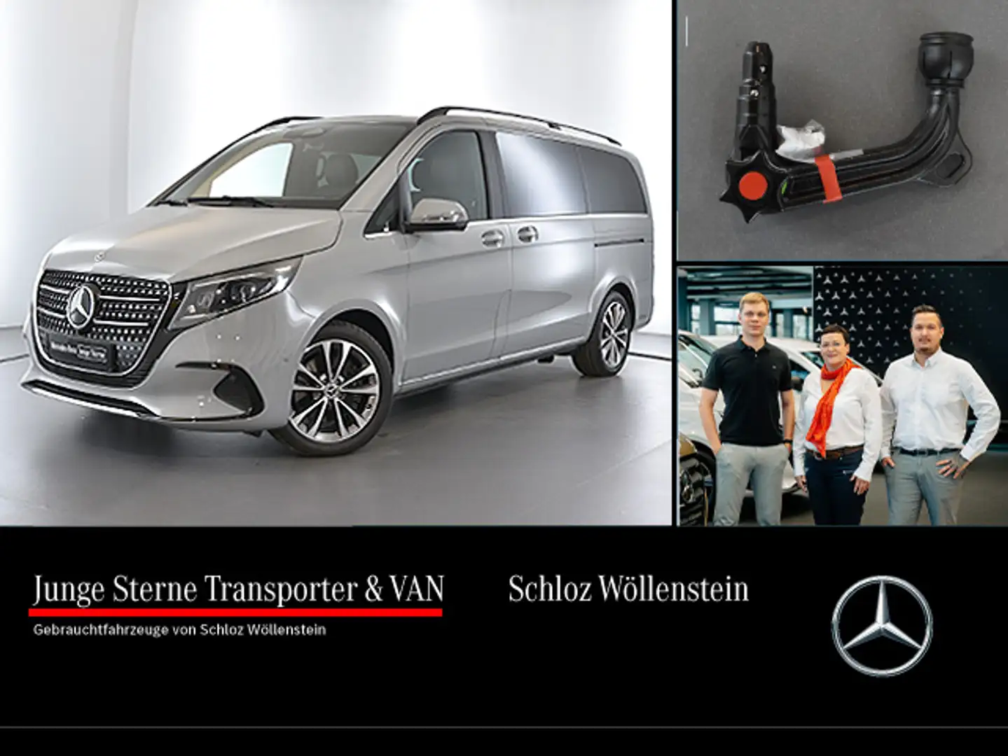 Mercedes-Benz V 300 AVANTGARDE MBUX*Sound*AIR*MBeam*AHK* Grau - 1