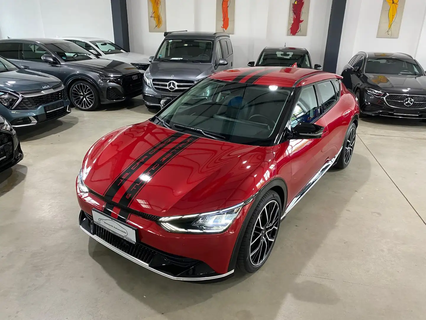 Kia EV6 2WD/LM-21/Leder/ACC/1.Hd/U-Frei/ Rot - 2