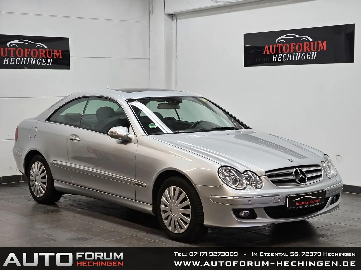 Mercedes-Benz CLK 220 CDI Automatik Silber - 1