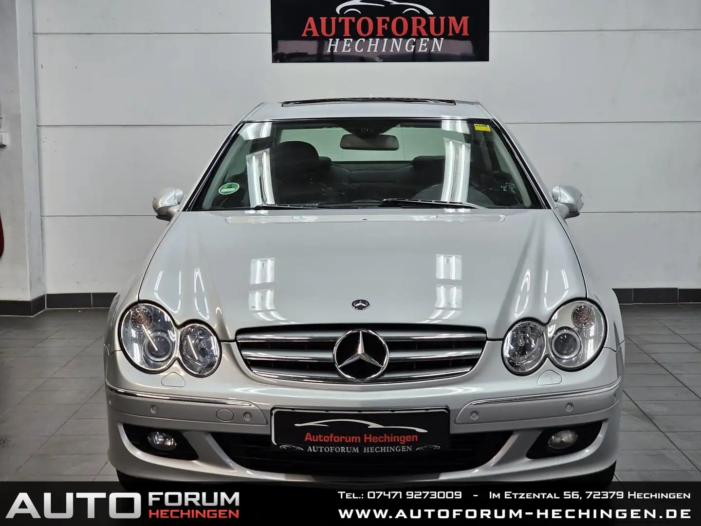 Mercedes-Benz CLK 220 CDI Automatik Silber - 2