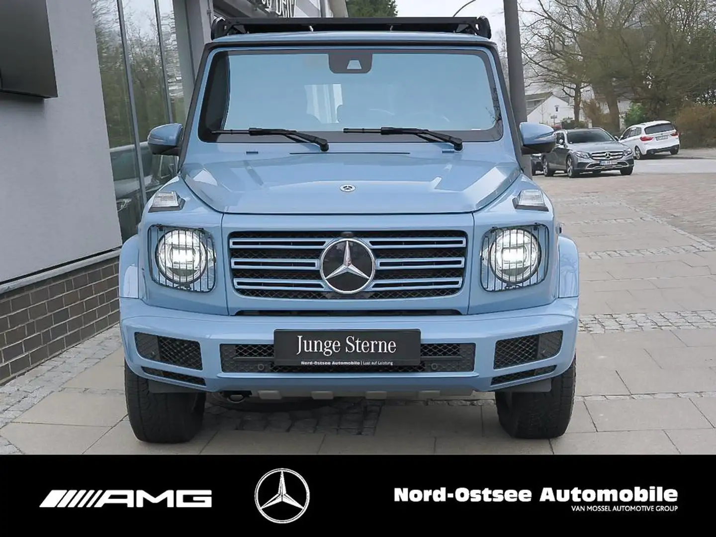 Mercedes-Benz G 500 Station  MANUFAKTUR vintageblau Burmester Bleu - 2