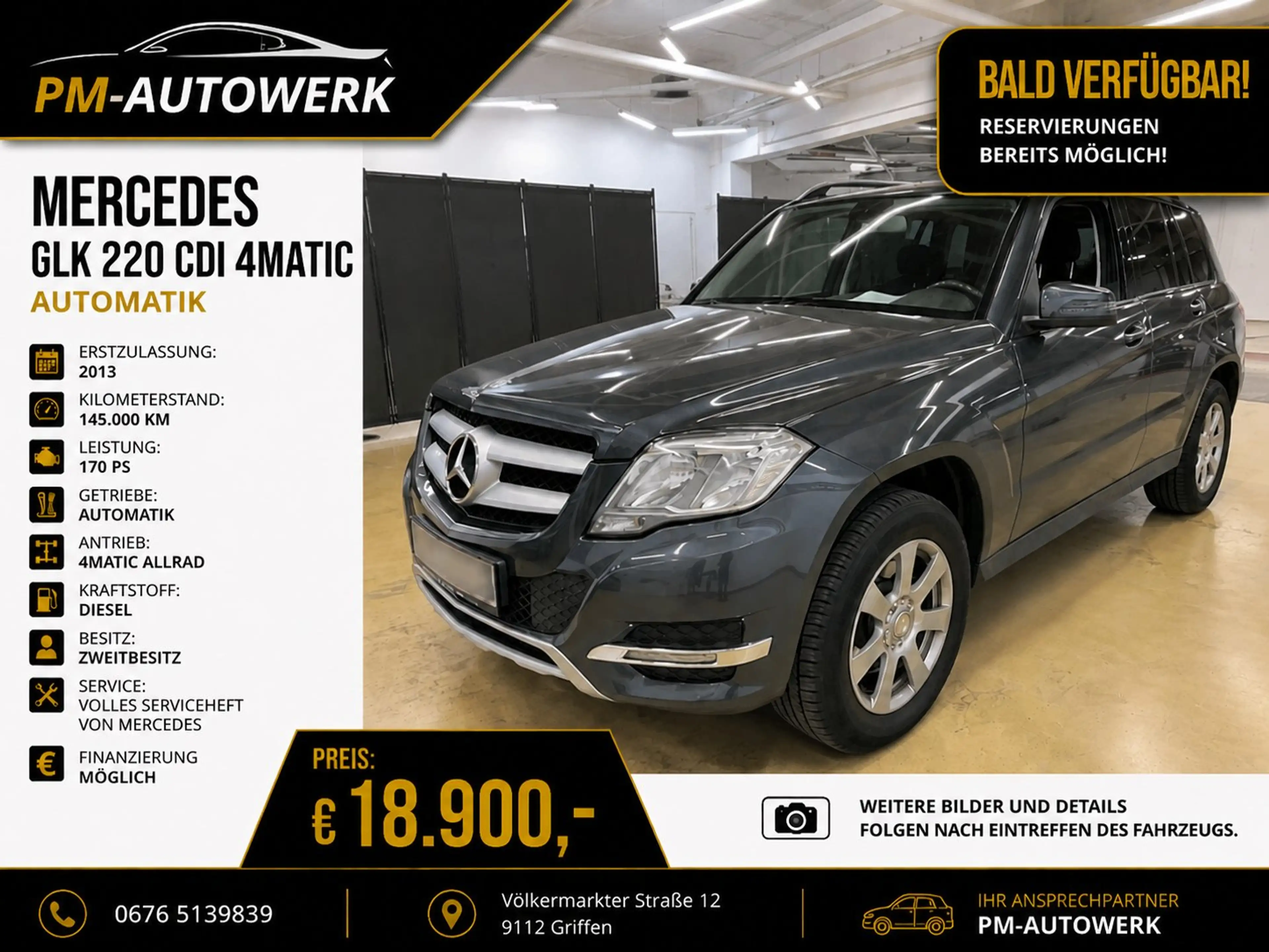 Mercedes-Benz GLK 220 GLK 220 CDI 4Matic *Zweitbesitz*Serviceheft*