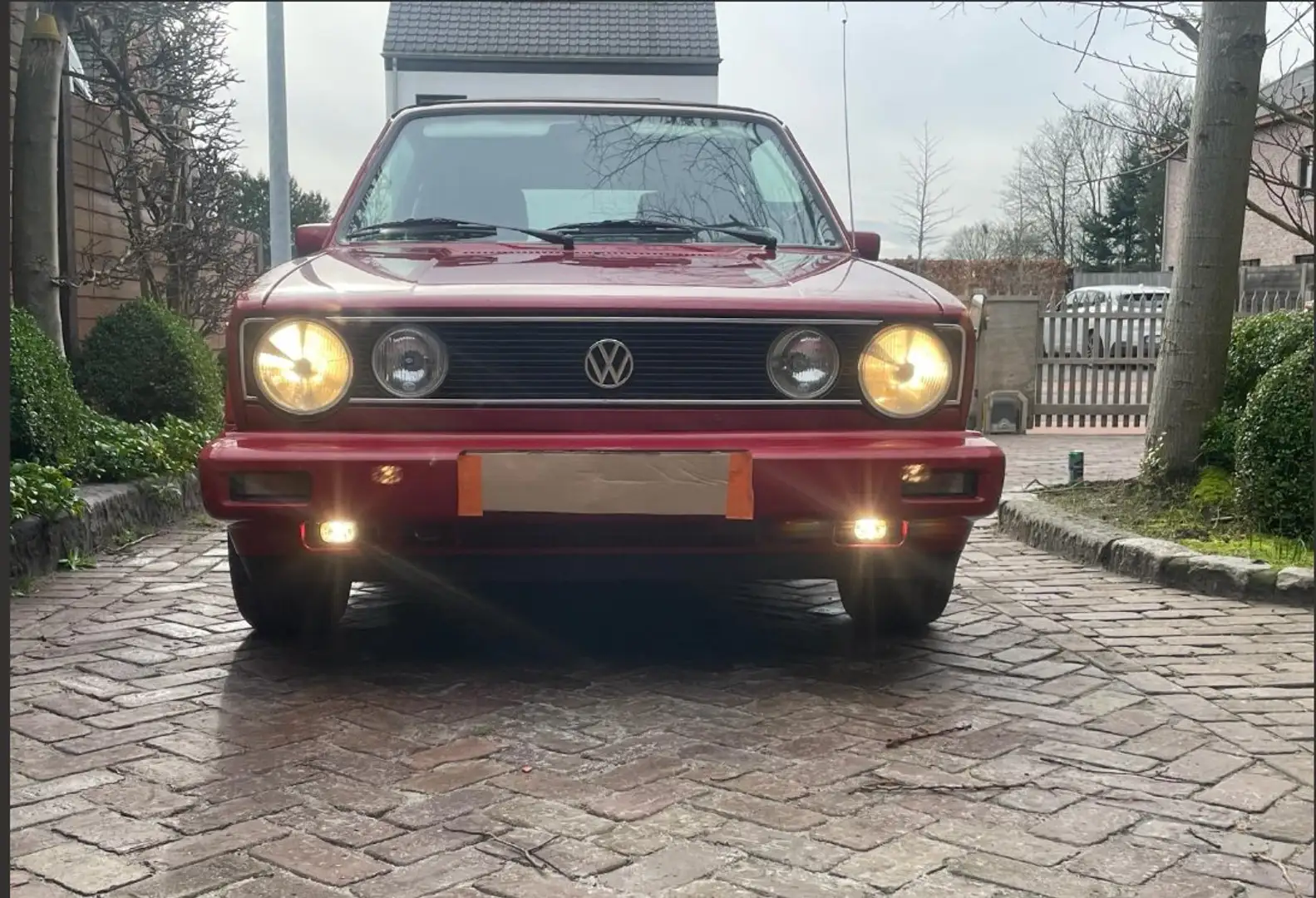 Volkswagen Golf Cabriolet Golf Cabrio Rood - 2