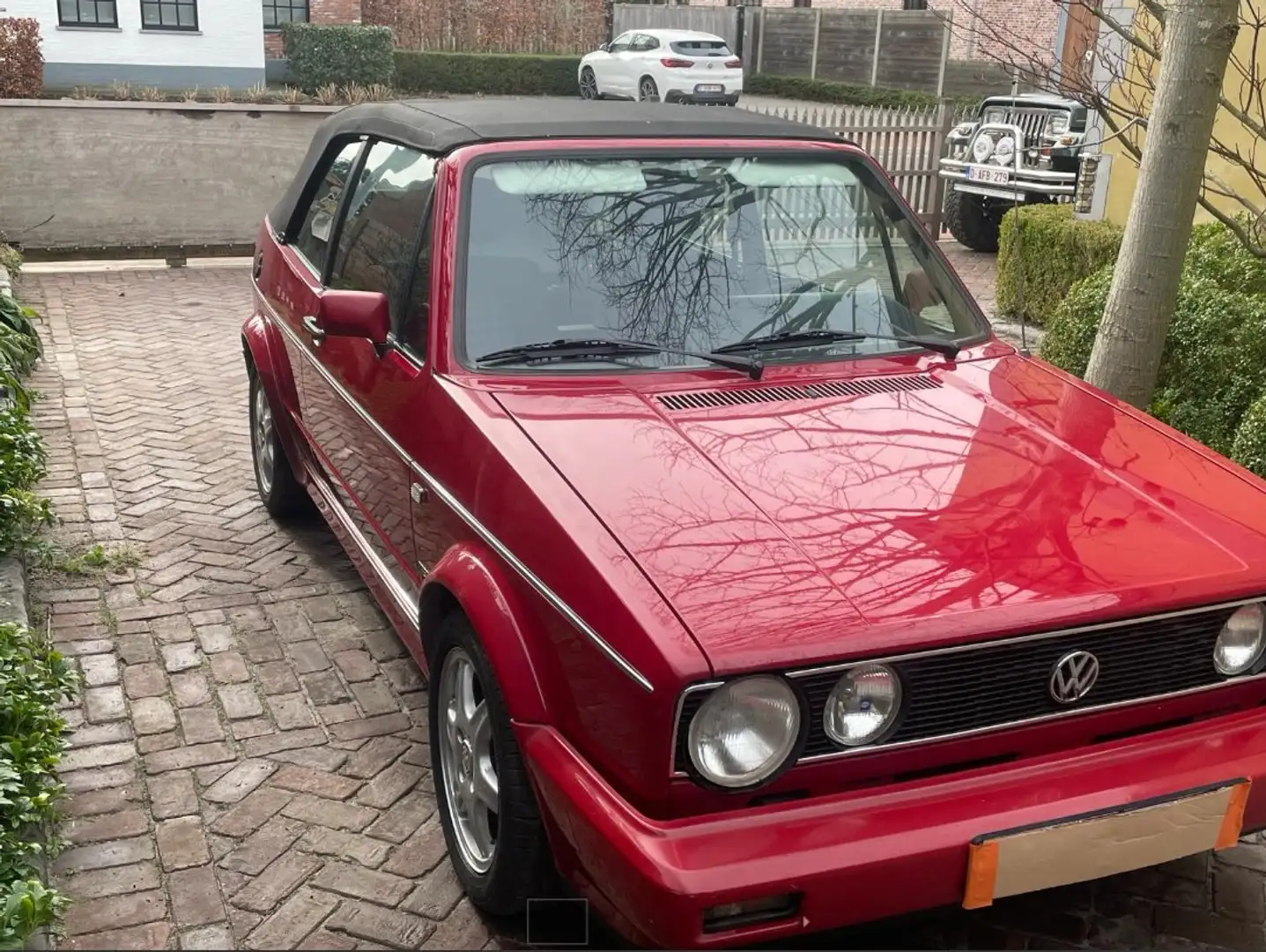 Volkswagen Golf Cabriolet Golf Cabrio Rood - 1
