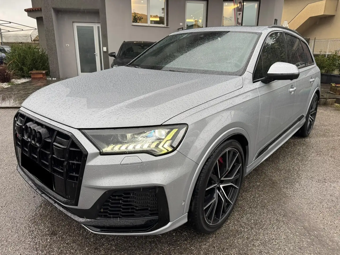 Audi Q7 SQ7 4.0 V8 TDI quattro tiptronic sport attitude Argent - 1