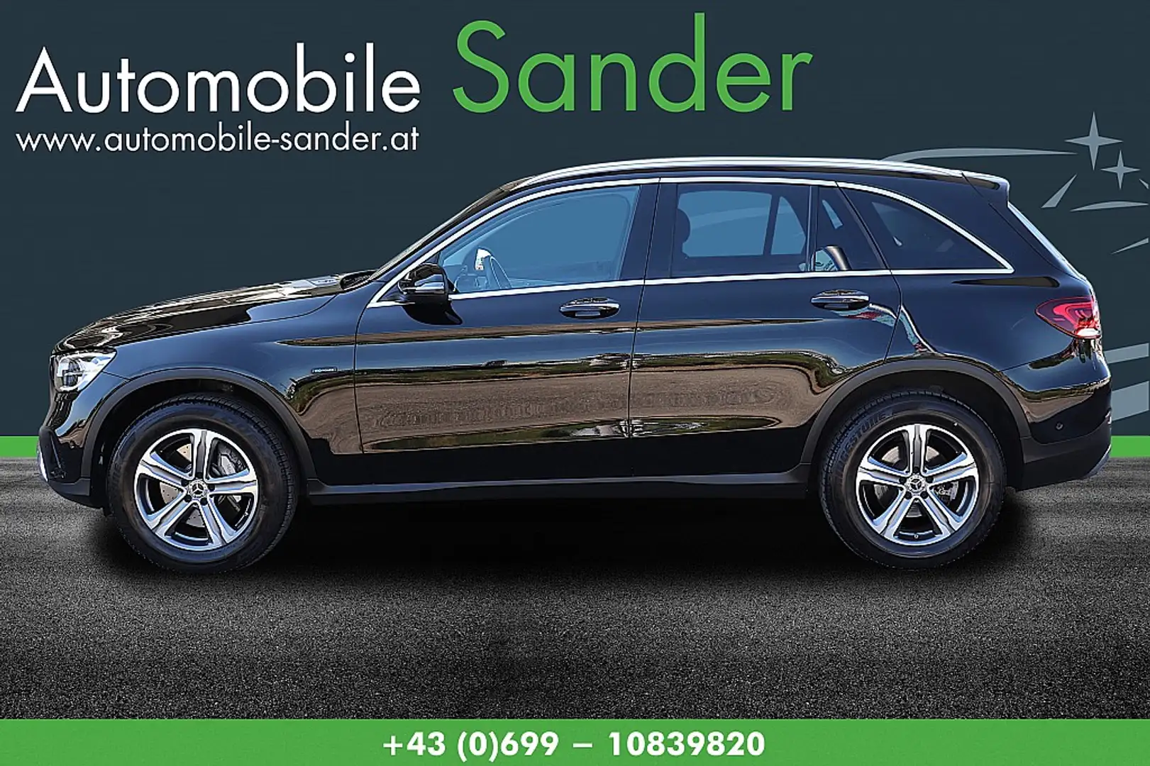 Mercedes-Benz GLC 300 de PHEV 4Matic "EXCLUSIVE" Schwarz - 2