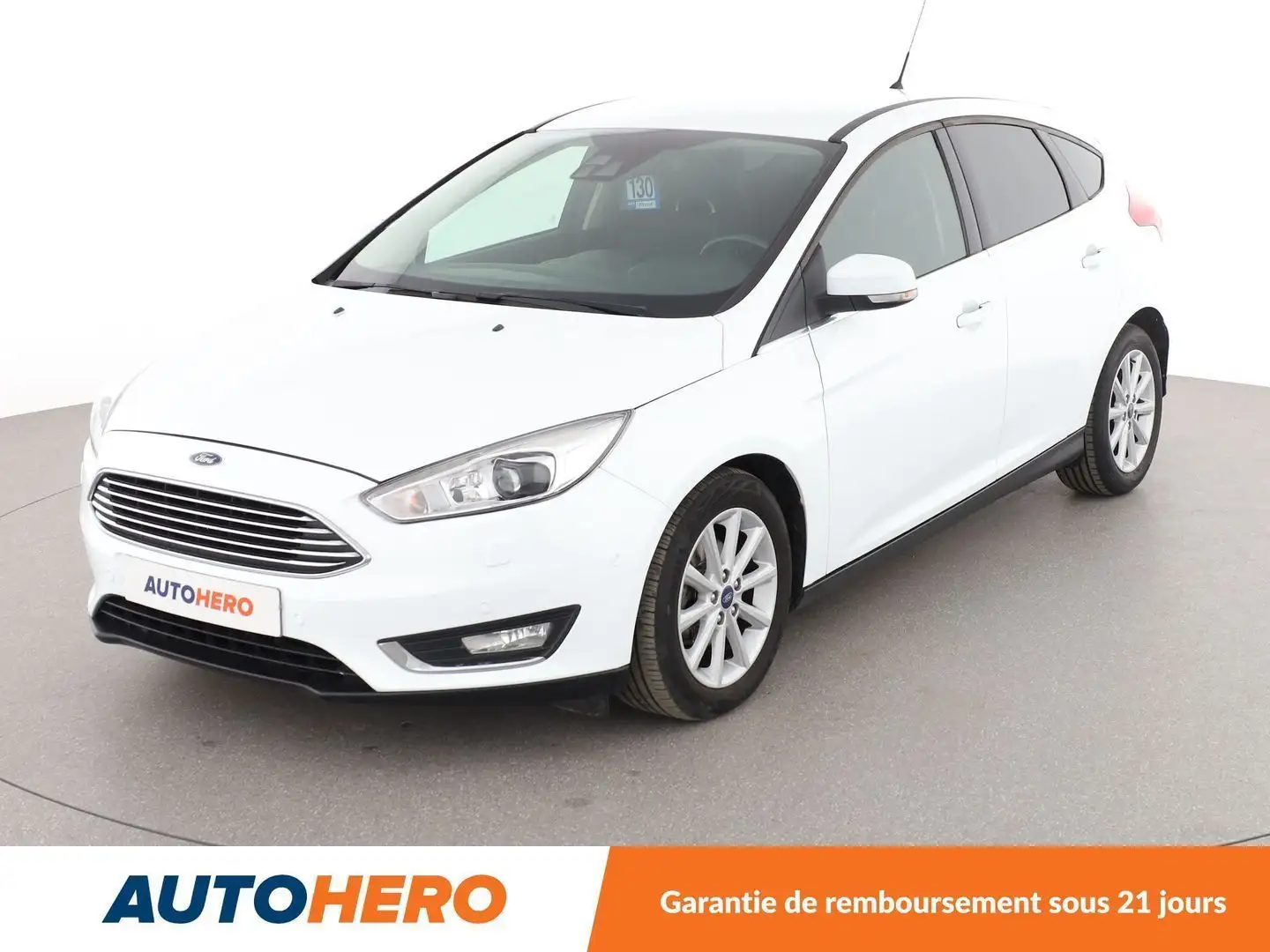 Ford Focus 1.0 EcoBoost Titanium Auto Blanc - 1
