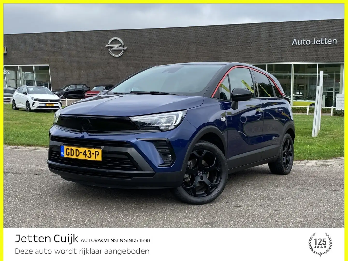 Opel Crossland 1.2 Turbo GS-line #RIJKLAAR# | Camera | Carplay Azul - 1