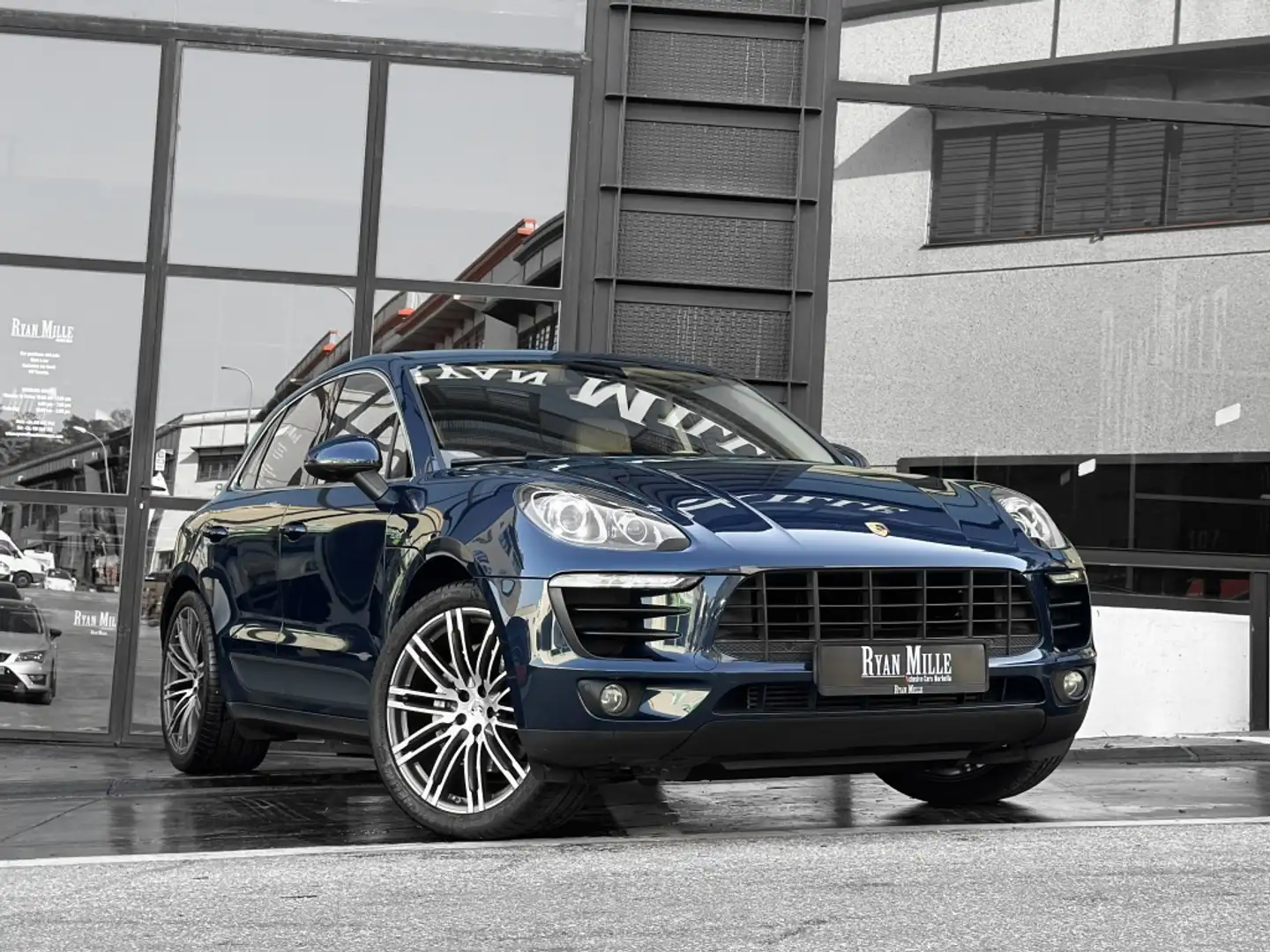 Porsche Macan S Diesel Aut. Blauw - 1
