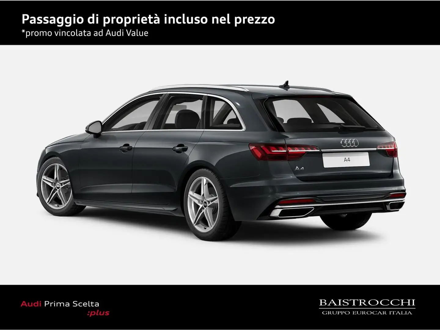 Audi A4 avant 30 2.0 tdi mhev business advanced 136cv s-tr Grigio - 2