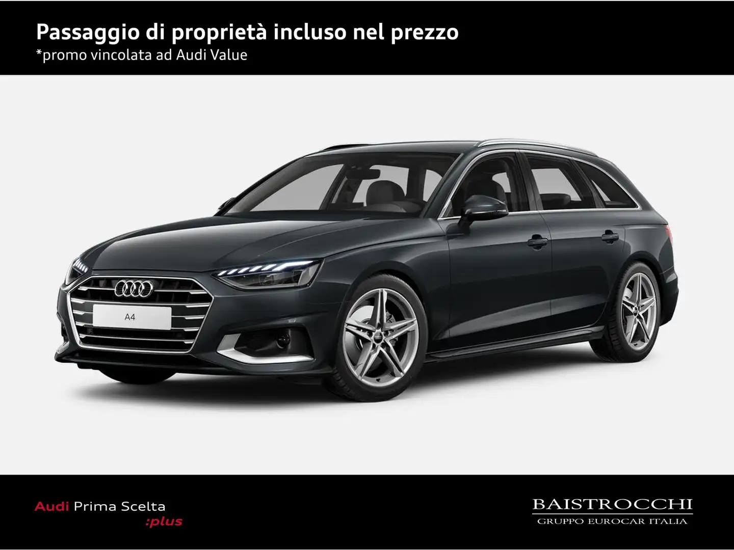 Audi A4 avant 30 2.0 tdi mhev business advanced 136cv s-tr Grigio - 1