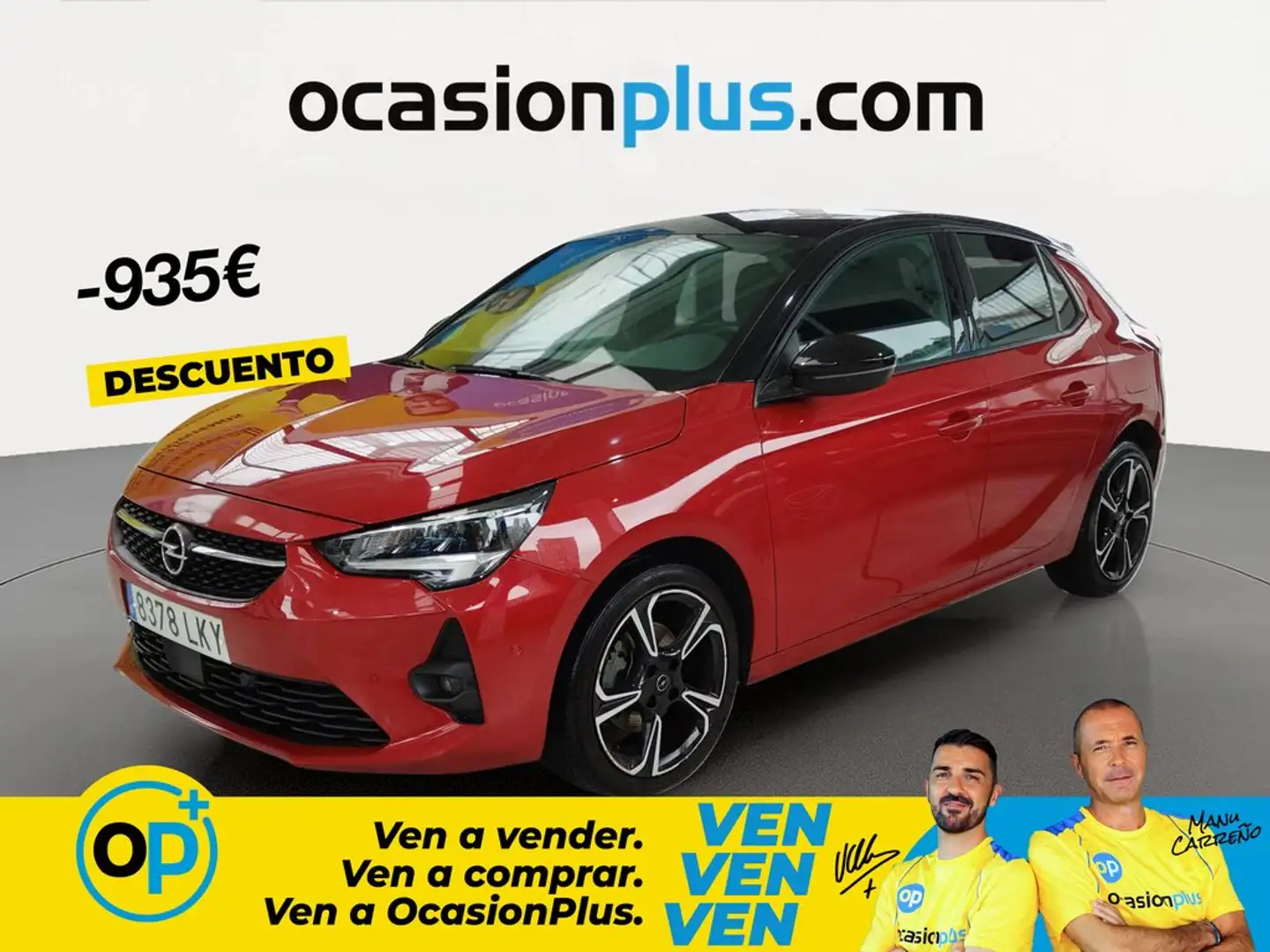Opel Corsa 1.2T XHL S/S GS-Line 100 Rojo - 1