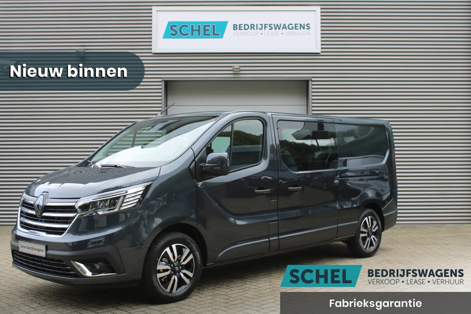 Renault Trafic 2.0 Blue dCi 170pk T29 L2H1 Extra DC - 2x Schuifde Grijs - 1