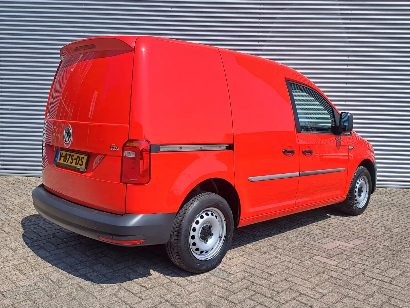 Volkswagen Caddy 2.0 TDI L1H1 BMT Comfortline Automaat | Airco | Cr Rood - 2