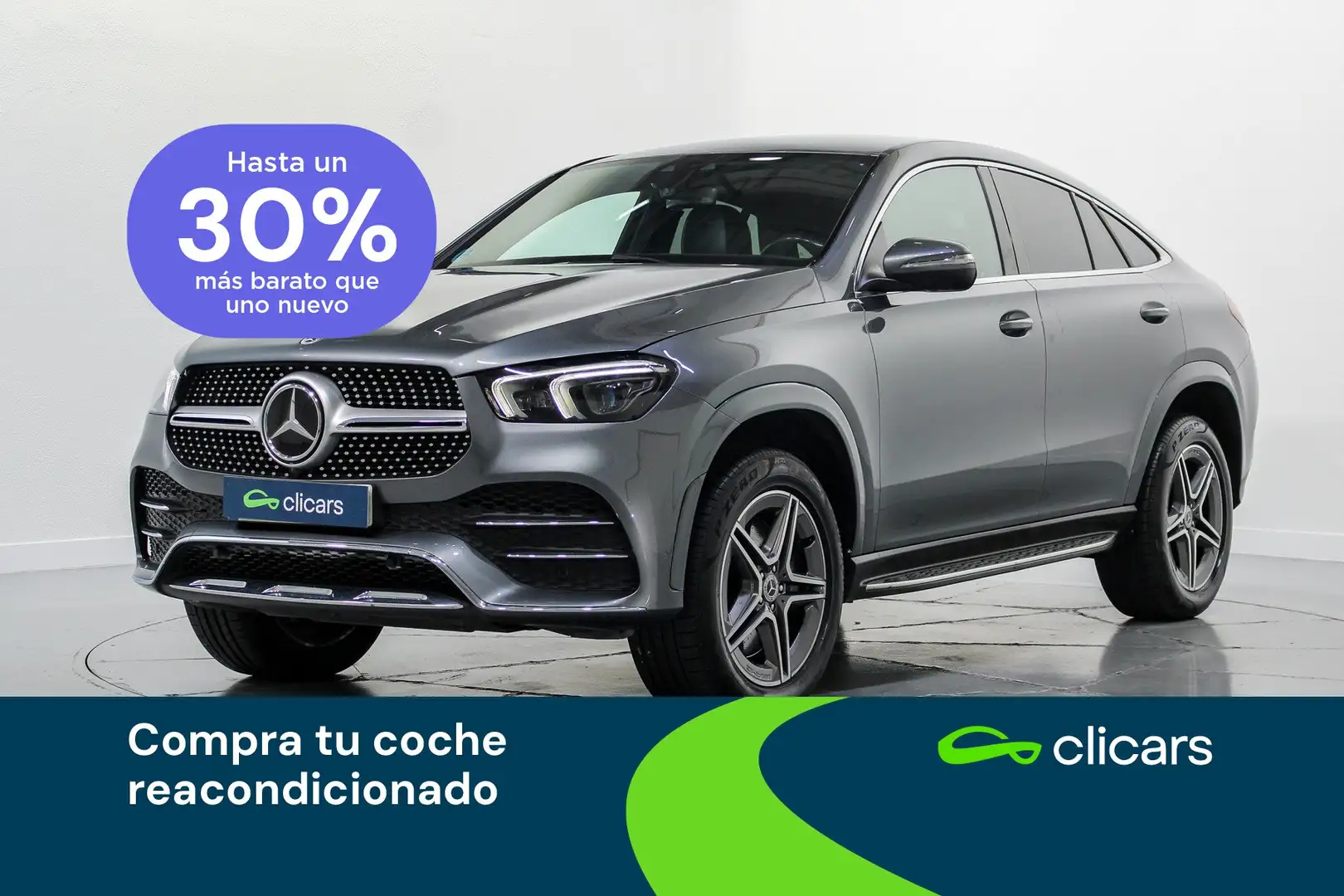 Mercedes-Benz GLE 400 Coupé 400d 4Matic Aut. Gris - 1