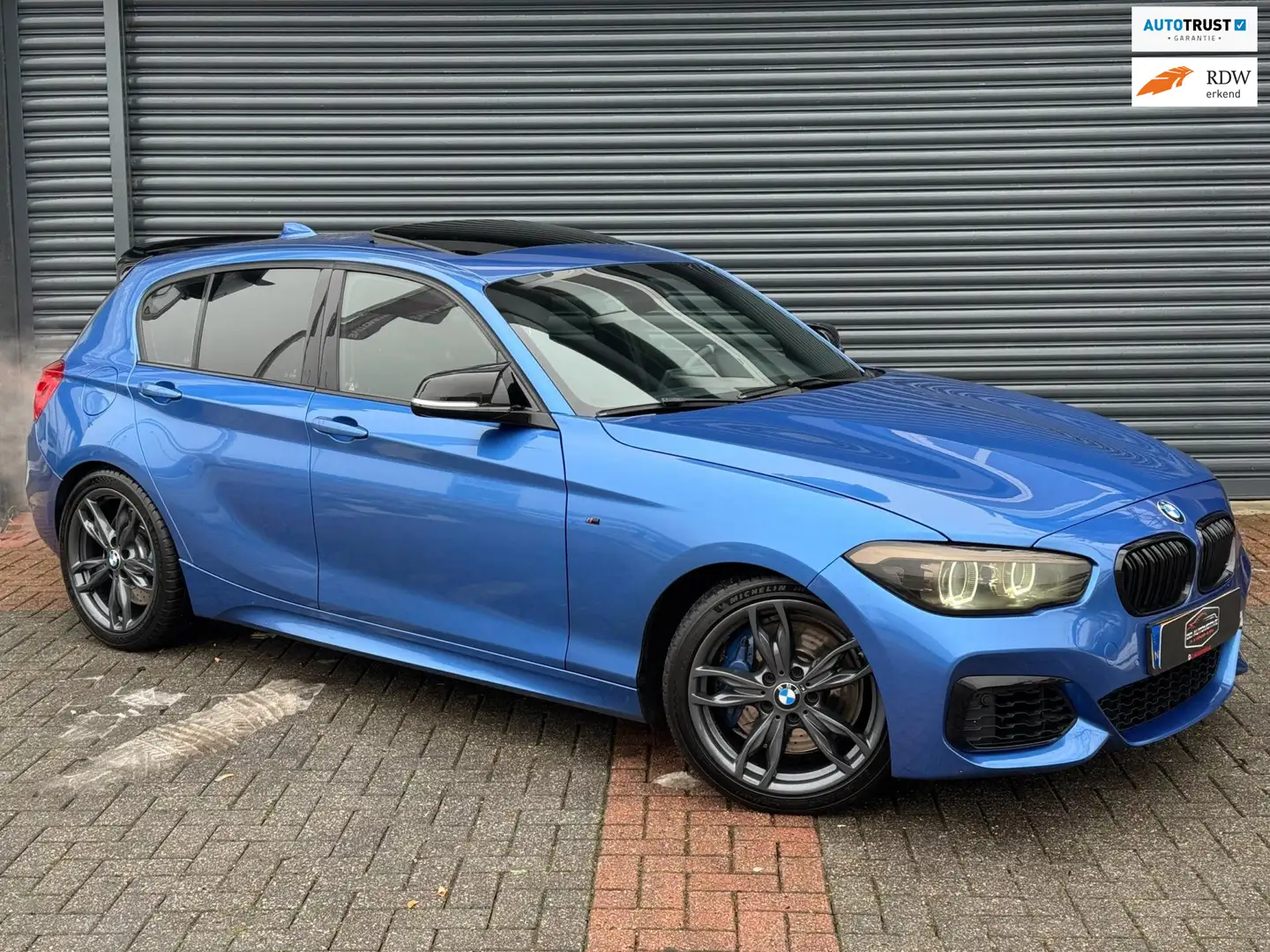 BMW 140 1-serie M140i High Executive Dak | Rwd | Alcantara Azul - 1