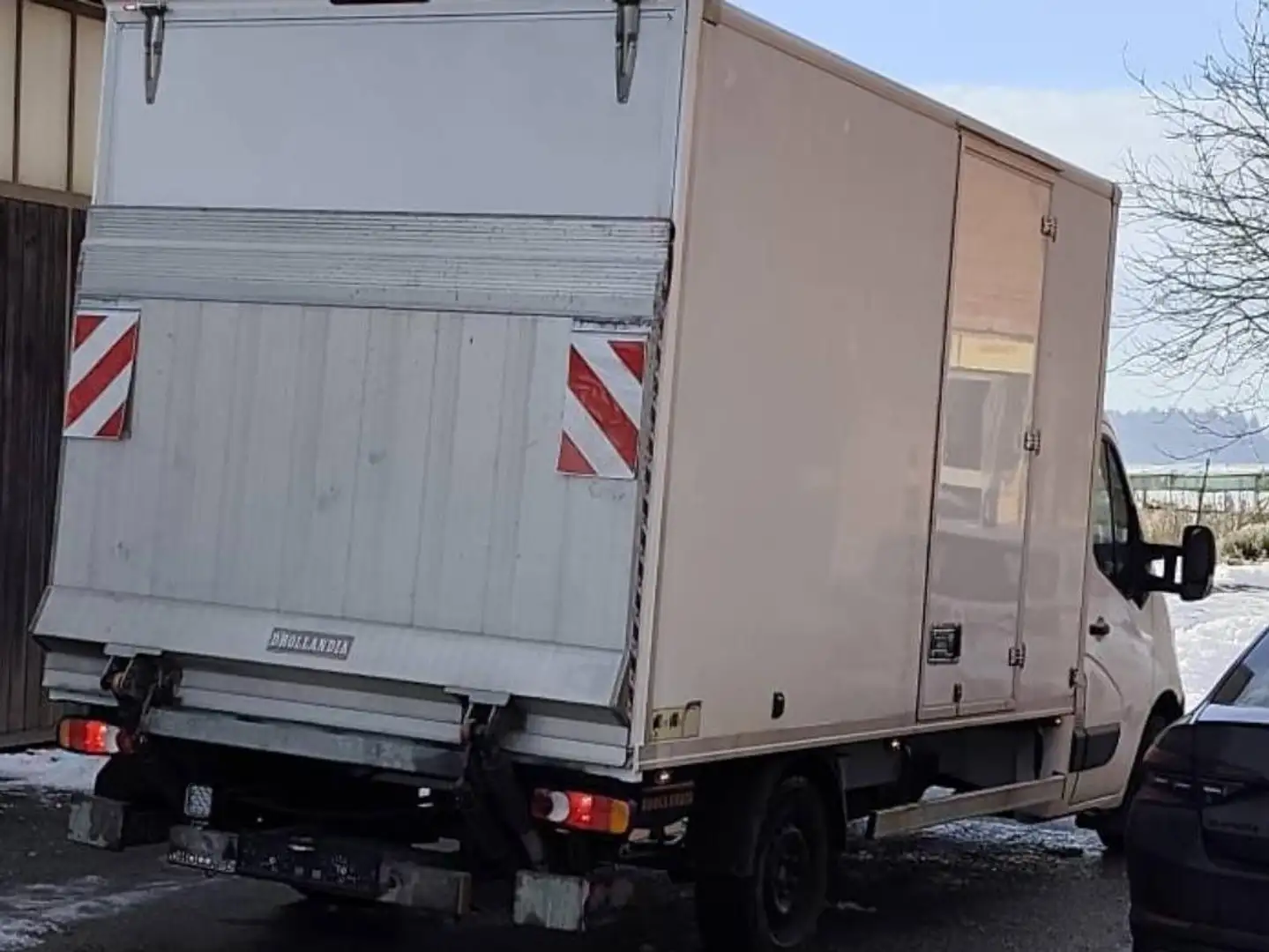 Renault Master Kofferaufbau mit Ladebordwand Weiß - 1