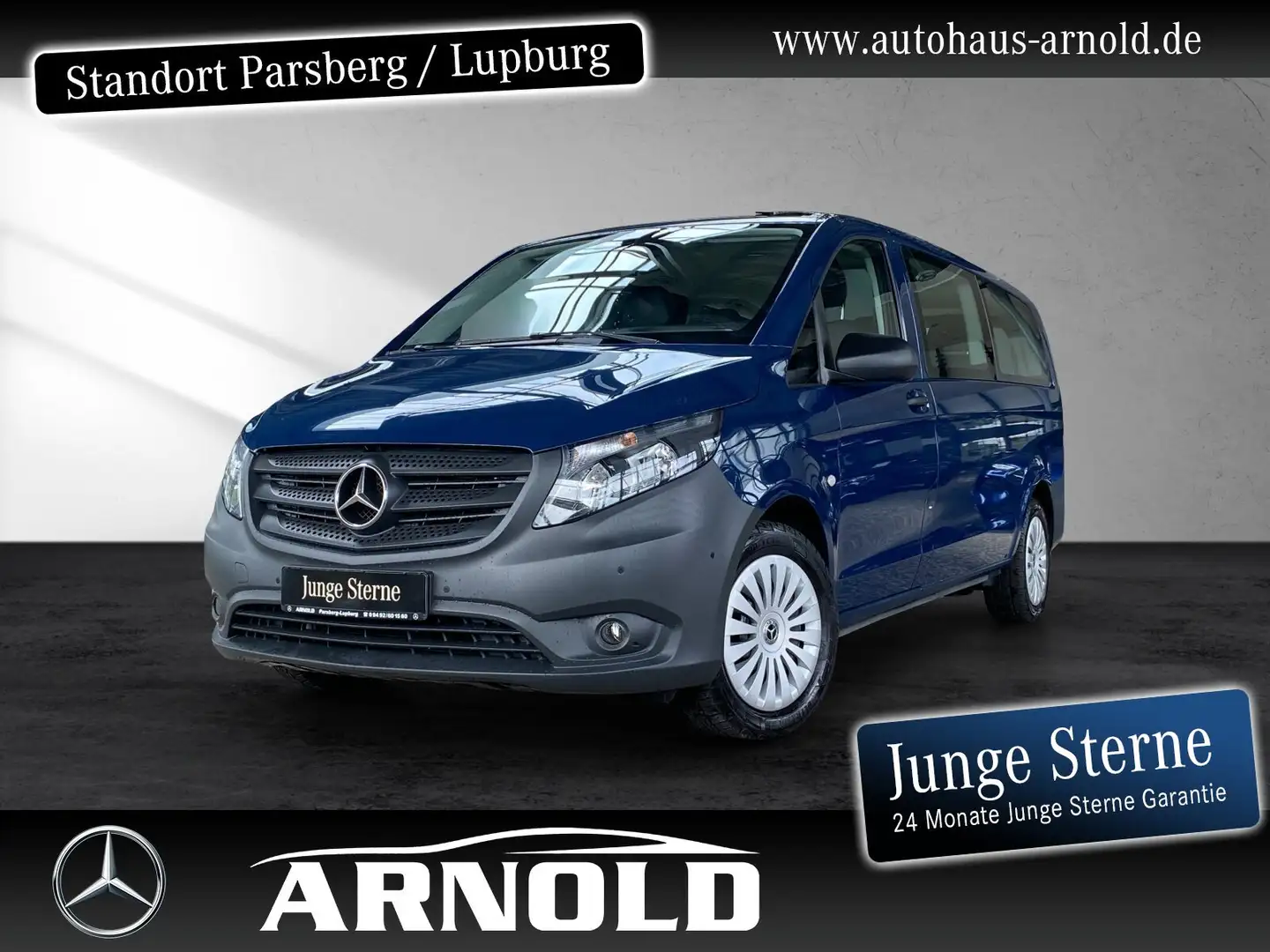 Mercedes-Benz Vito Vito 114 CDI Tourer PRO Extralang Standheiz. 8-S Blau - 1
