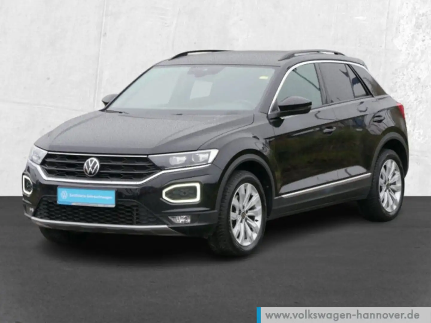 Volkswagen T-Roc 1.5 TSI Sport ACC PDC Navi SHZ LED Schwarz - 2