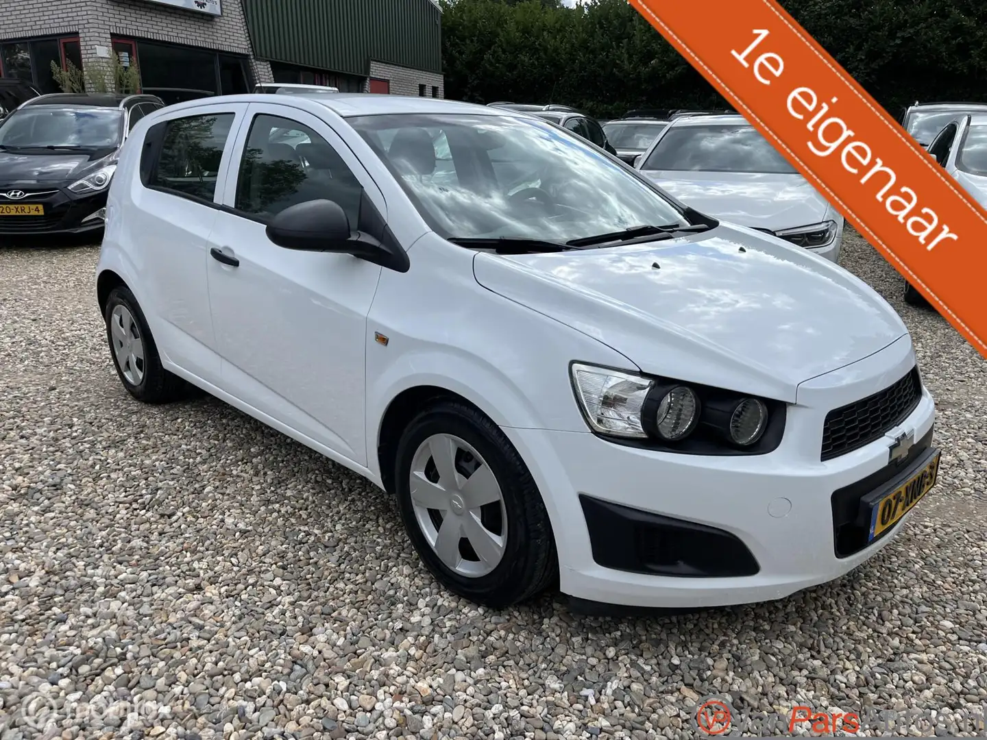 Chevrolet Aveo 1.2 LS,Airco,Cruise,5drs,1e eigenaar Wit - 2