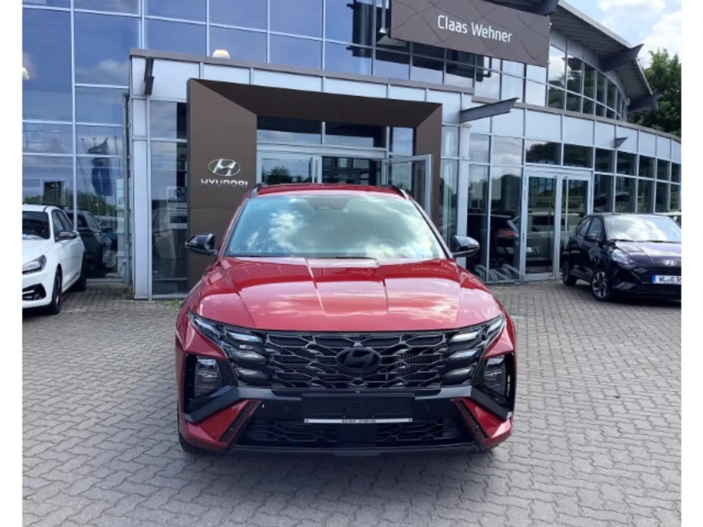 Hyundai TUCSON N Line X (MY25) 1.6 T-GDI 160 PS 48V 7-DCT 4WD Rouge - 2