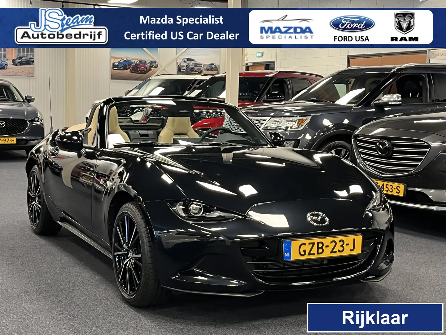 Mazda MX-5 ND Roadster 2.0 SkyActiv-G 184 Kazari Bose Leder C Nero - 1