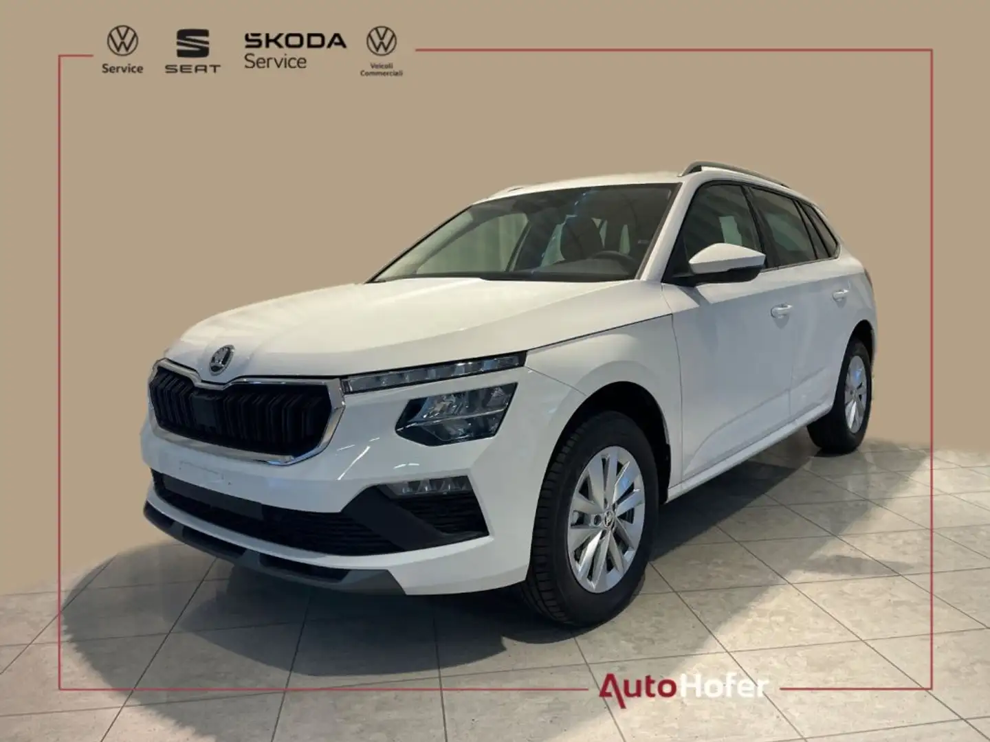 Skoda Kamiq 1.0 TSI DSG Selection Camera DAB+ LED Bianco - 1