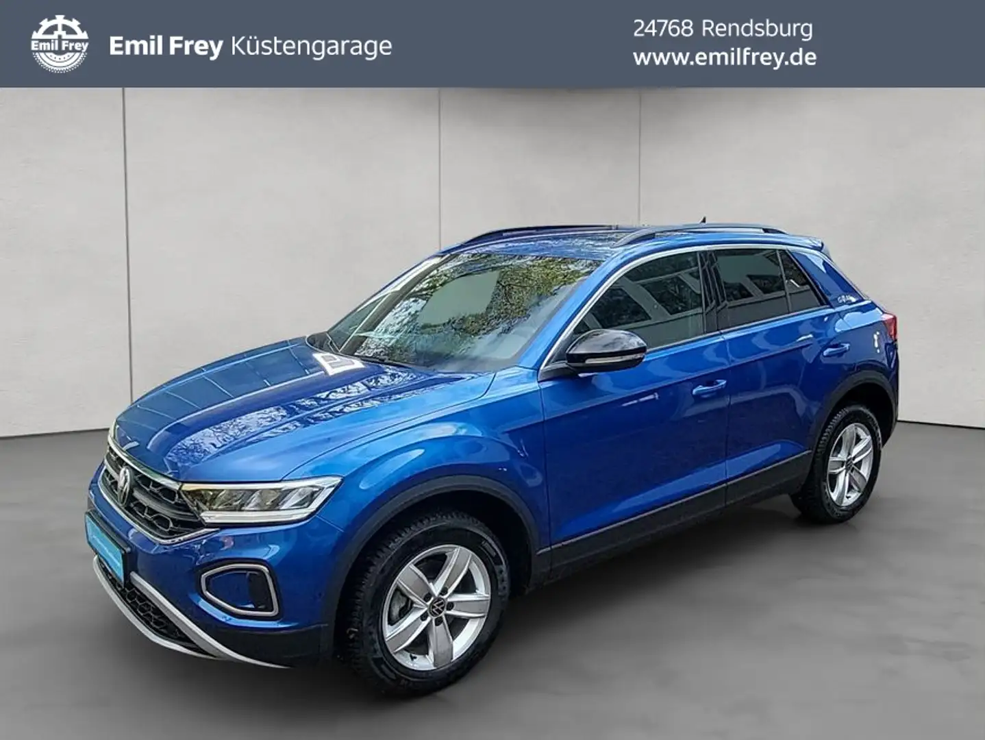 Volkswagen T-Roc 2.0 TDI Goal Plus Kamera/LED/Navi/ACC Blau - 1