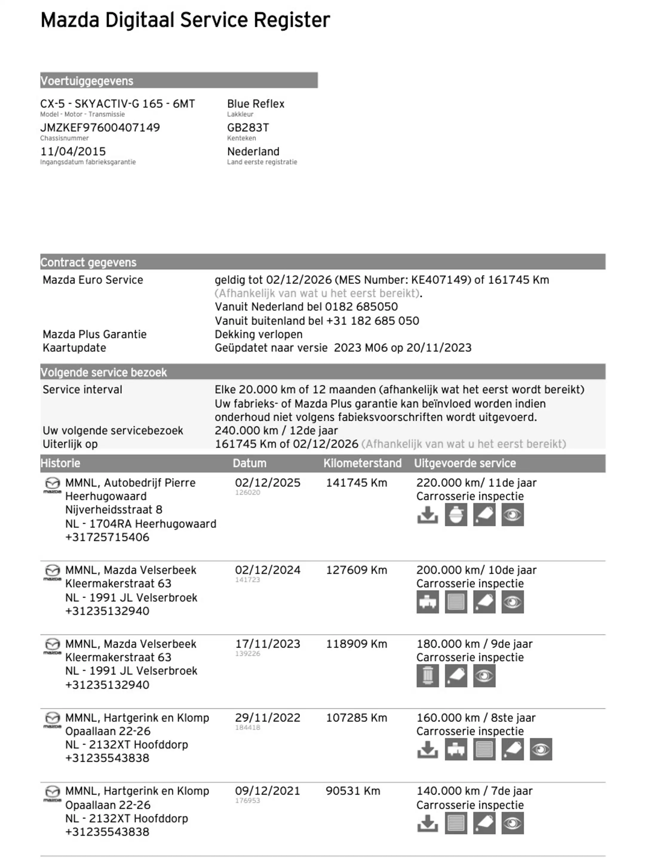 Mazda CX-5 2.0 SkyActiv-G 165 Skylease GT 2WD Leder|DealerOH — photo 11